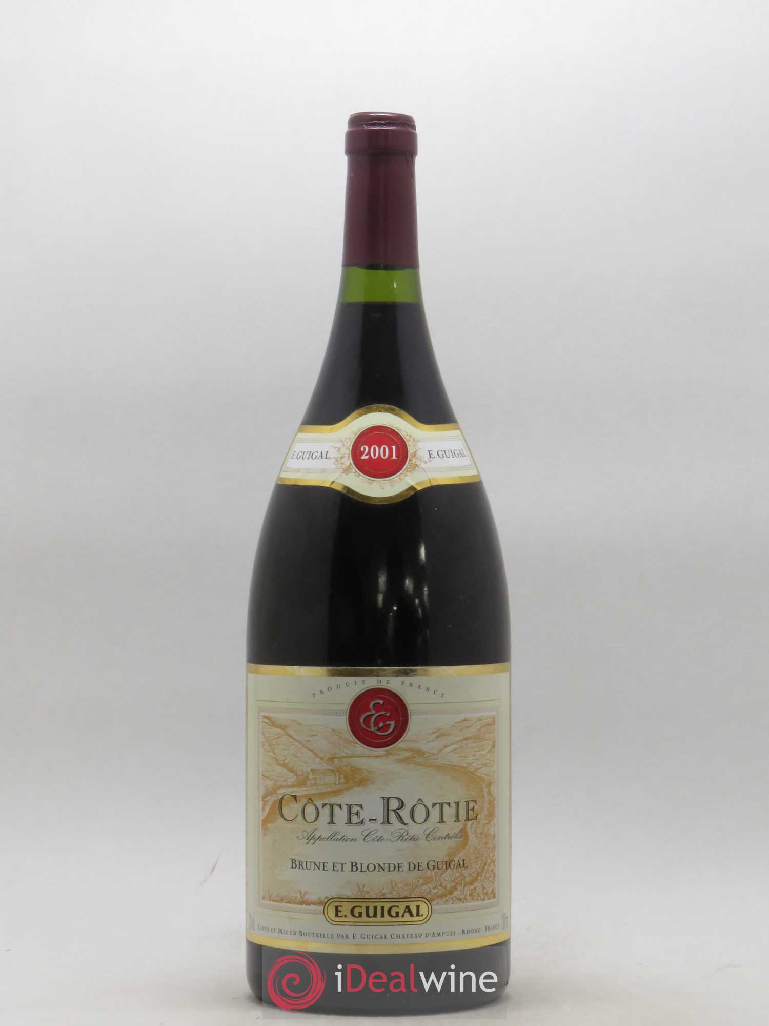 Côte-Rôtie Côtes Brune et Blonde Guigal 2001 - Lot de 1 magnum - 0