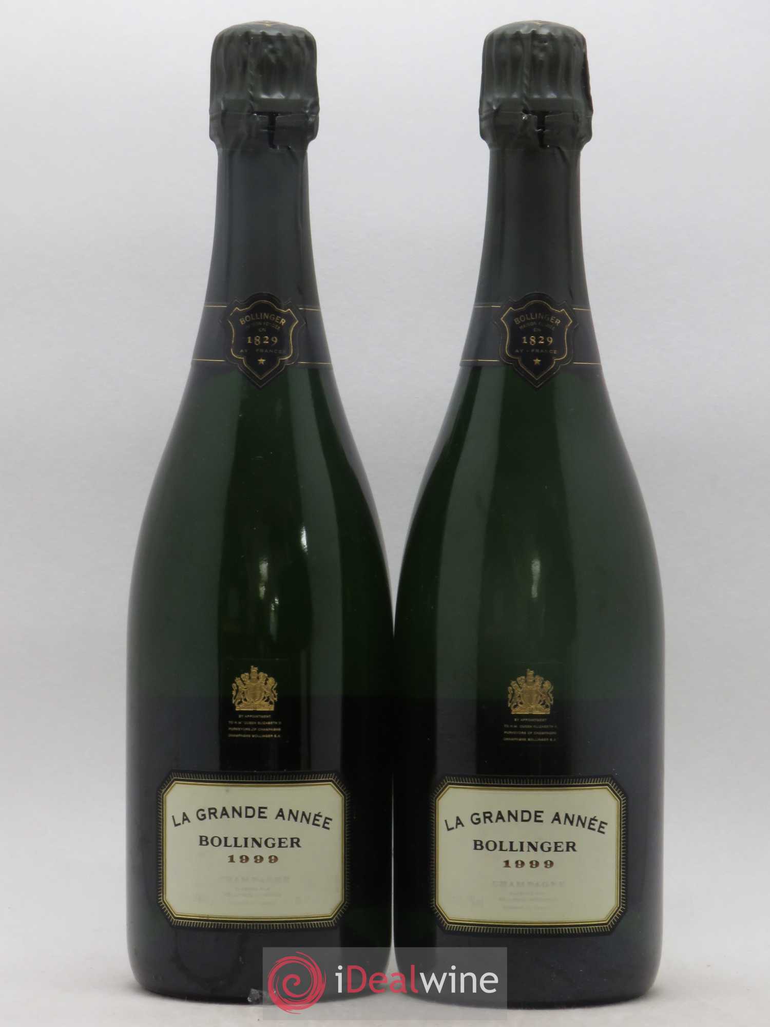 La Grande Année Brut Bollinger 1999 - Lot de 2 bouteilles - 0