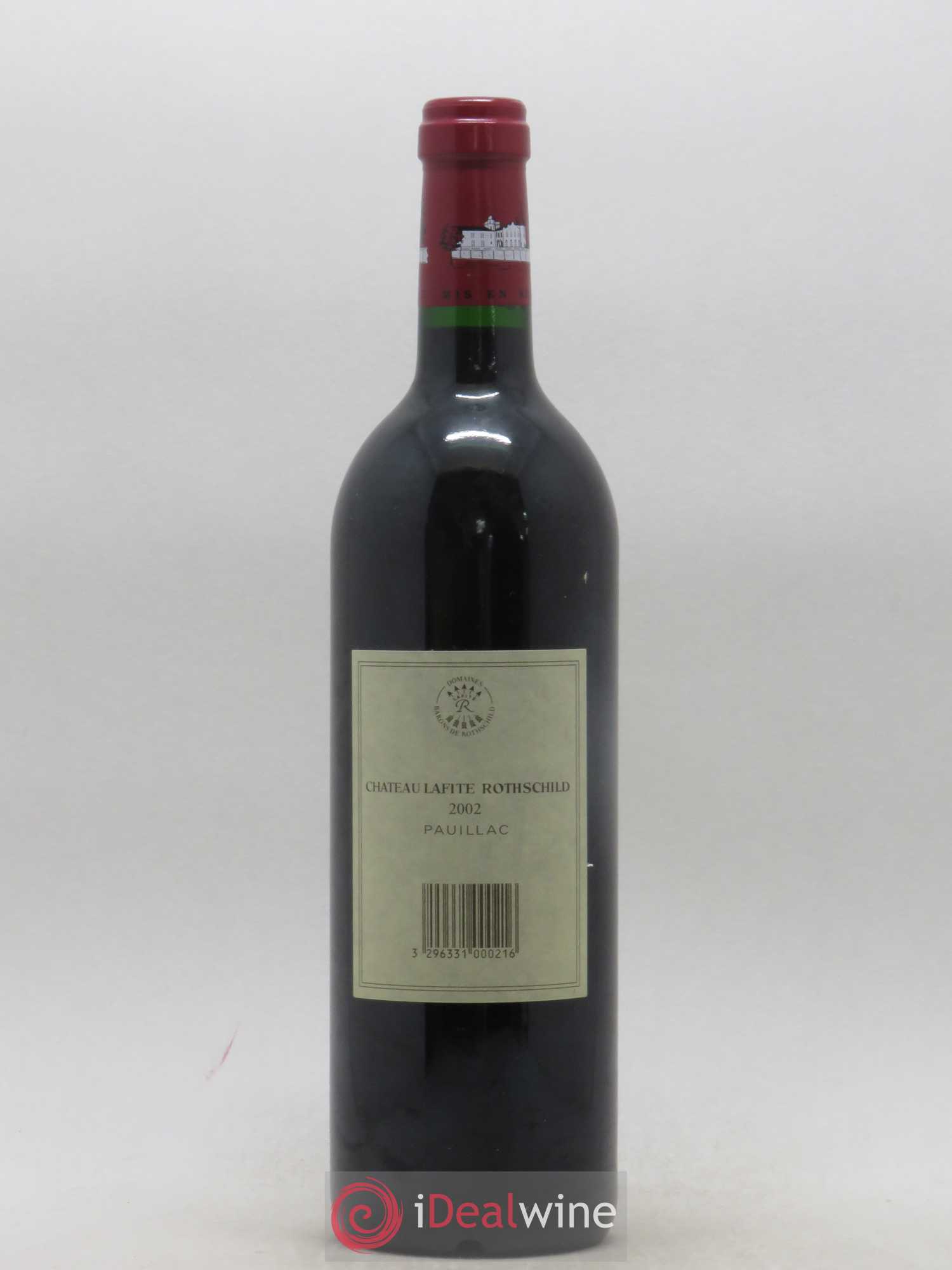 Château Lafite Rothschild 1er Grand Cru Classé 2002 - Lot de 1 bouteille - 1