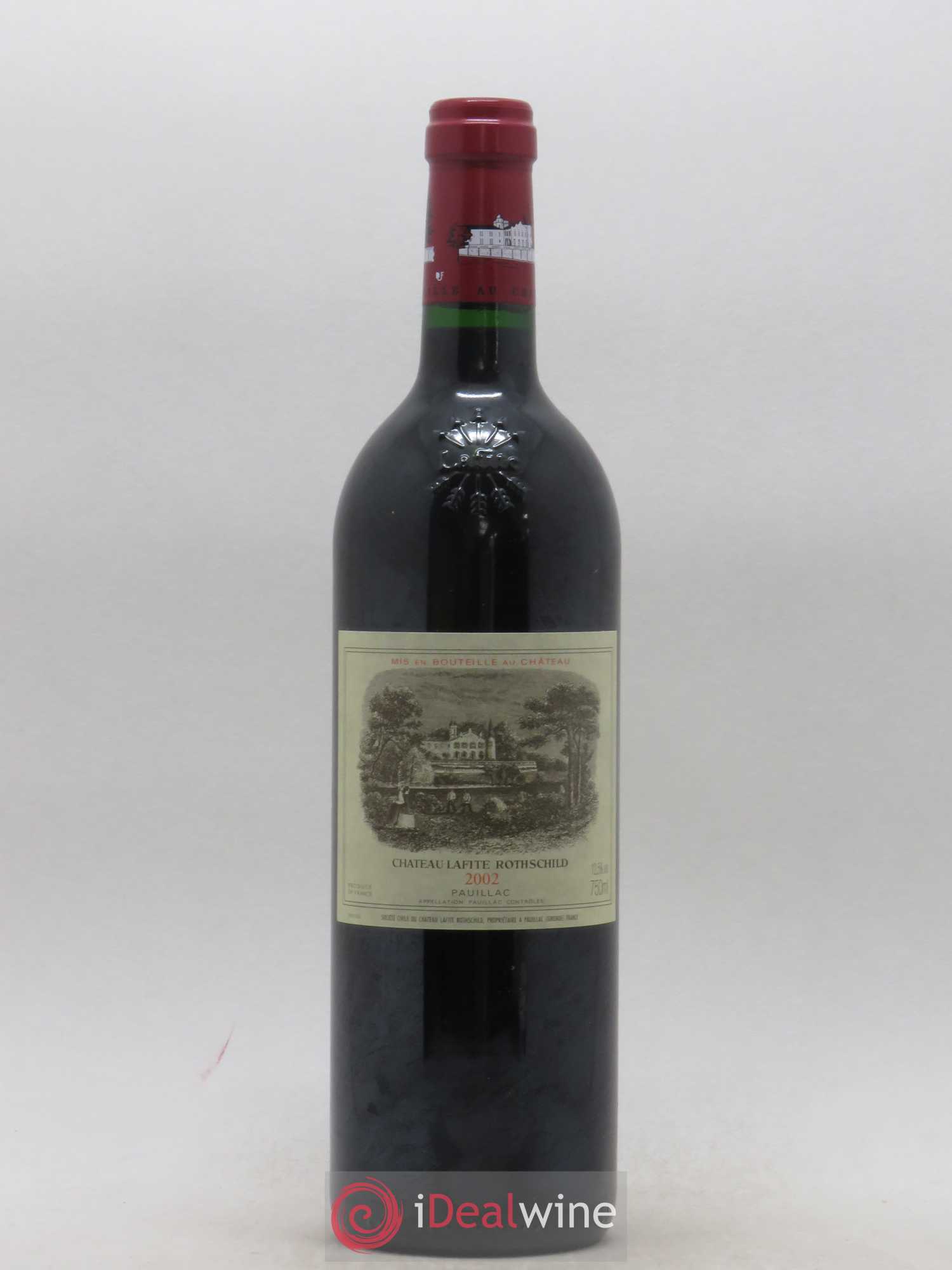 Château Lafite Rothschild 1er Grand Cru Classé 2002 - Lot de 1 bouteille - 0