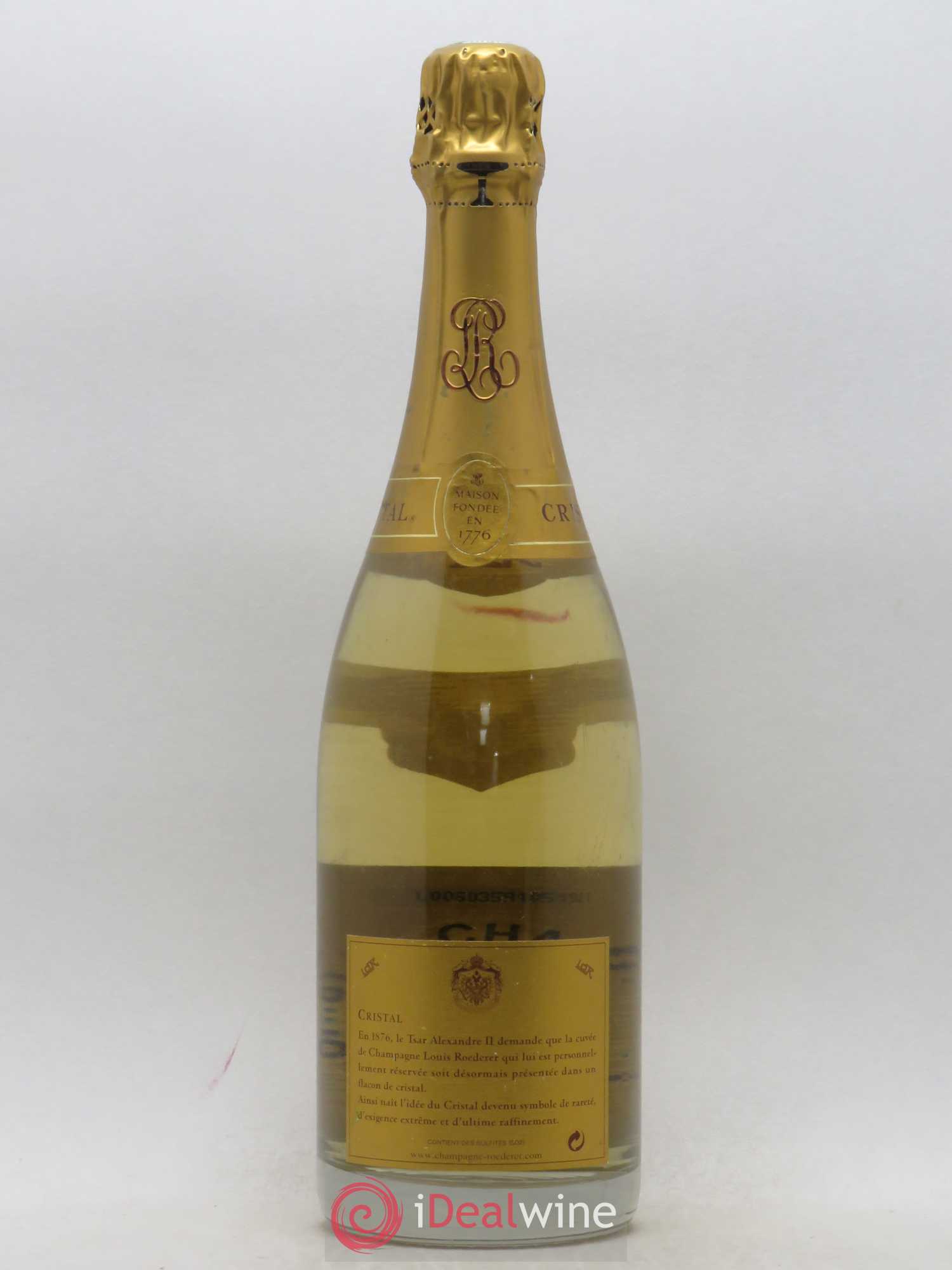 Cristal Louis Roederer 1999 - Lot de 1 bouteille - 1