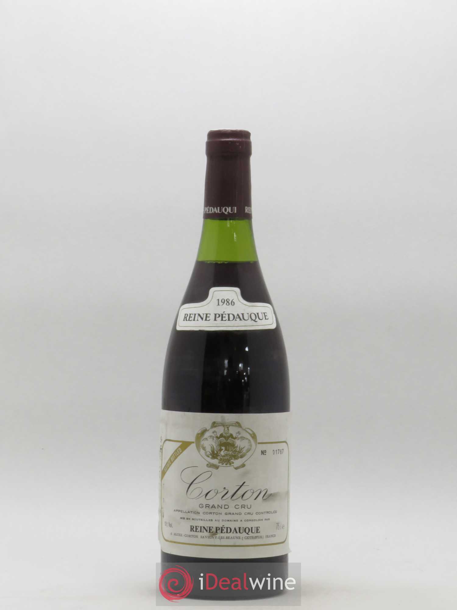Corton Grand Cru Reine Pedauque 1986 - Lot de 1 bouteille - 0