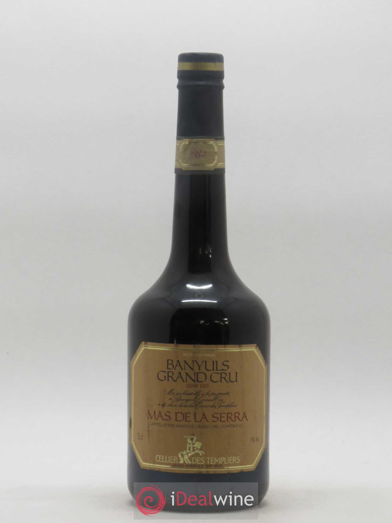 Banyuls Grand Cru Demi Sec Mas De La Serra 1982 - Posten von 1 Flasche - 0