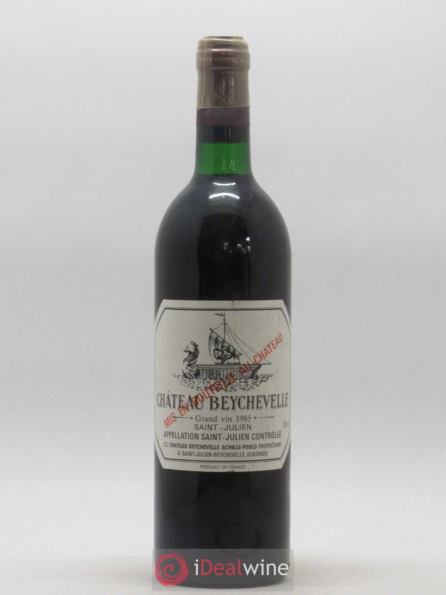 Château Beychevelle 4ème Grand Cru Classé 1985 - Lot de 1 bouteille - 0