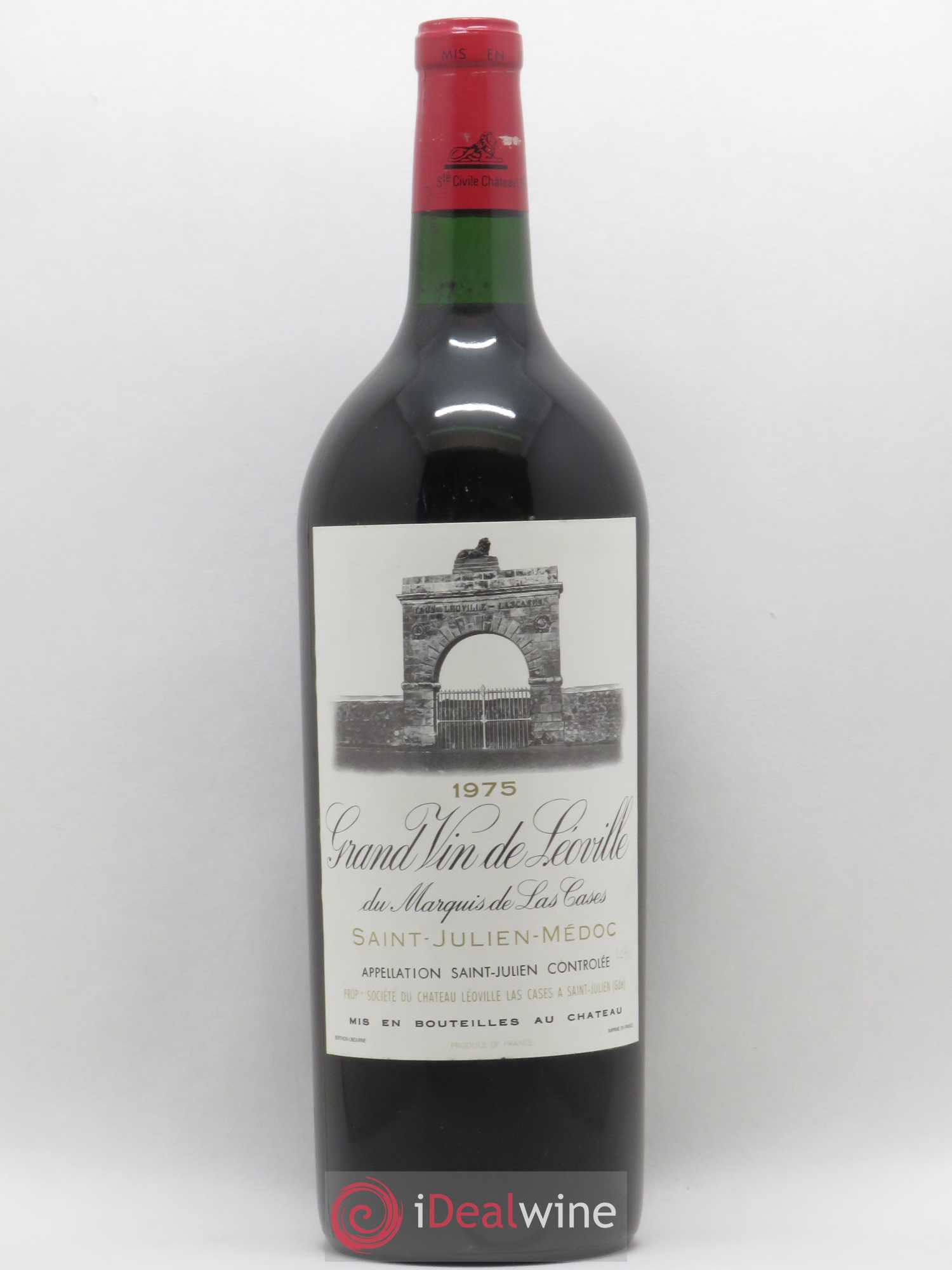 Château Léoville Las Cases 2ème Grand Cru Classé 1975 - Lot de 1 magnum - 0