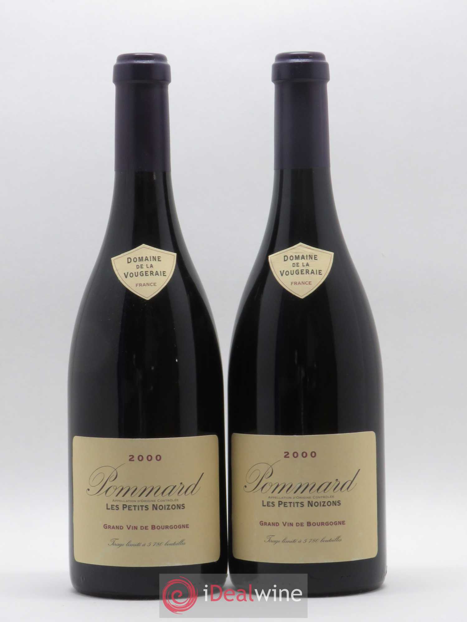 Pommard Les Petits Noizons La Vougeraie 2000 - Lot de 2 bouteilles - 0