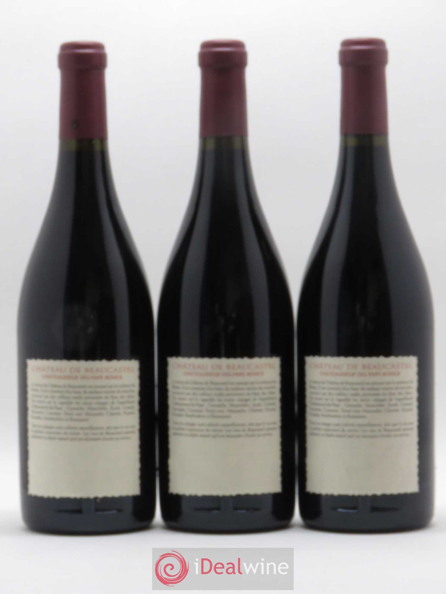 Châteauneuf-du-Pape Château de Beaucastel Famille Perrin 2000 - Lot de 12 bouteilles - 8