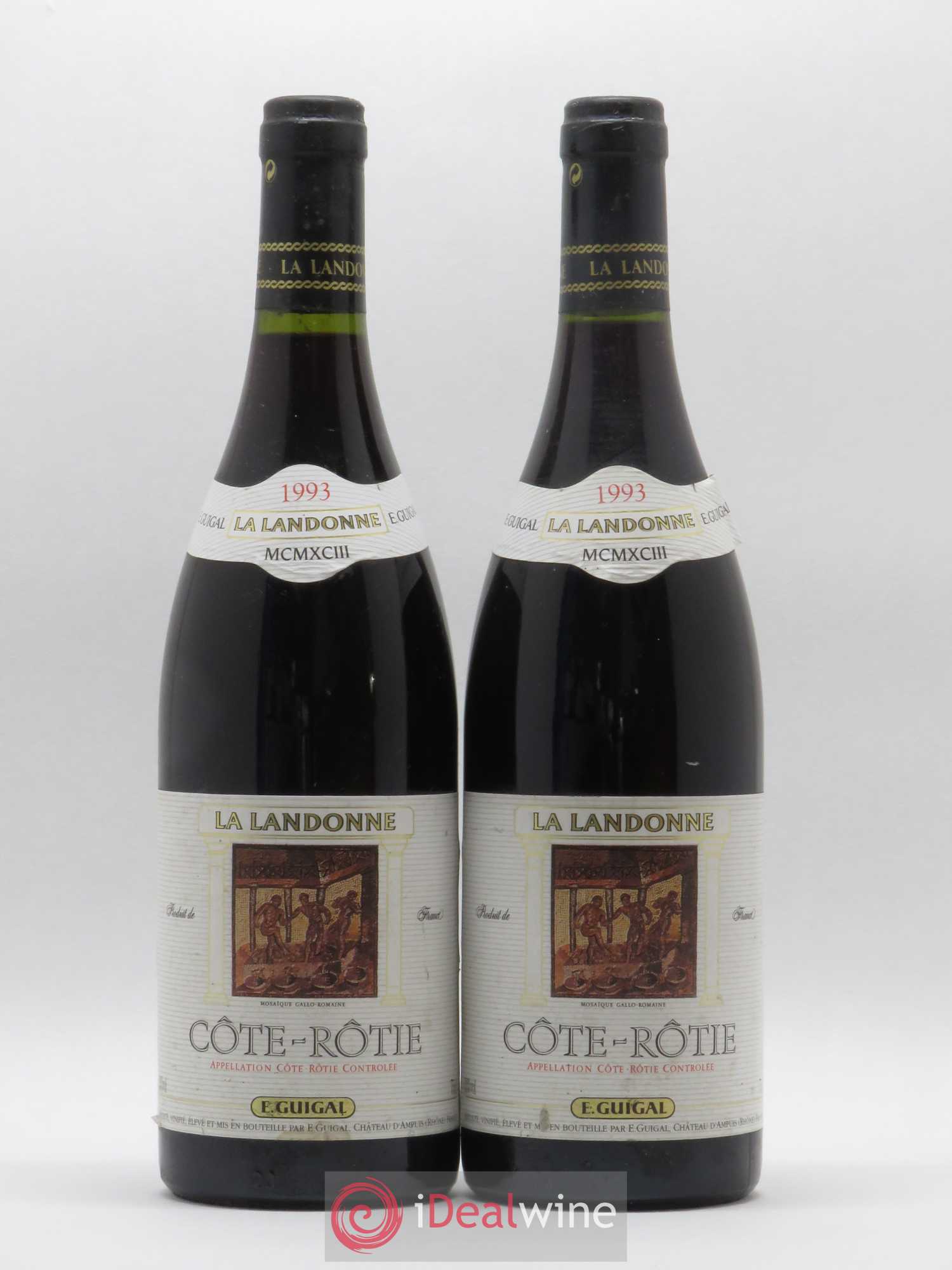 Côte-Rôtie La Landonne Guigal 1993 - Lot de 2 bouteilles - 0