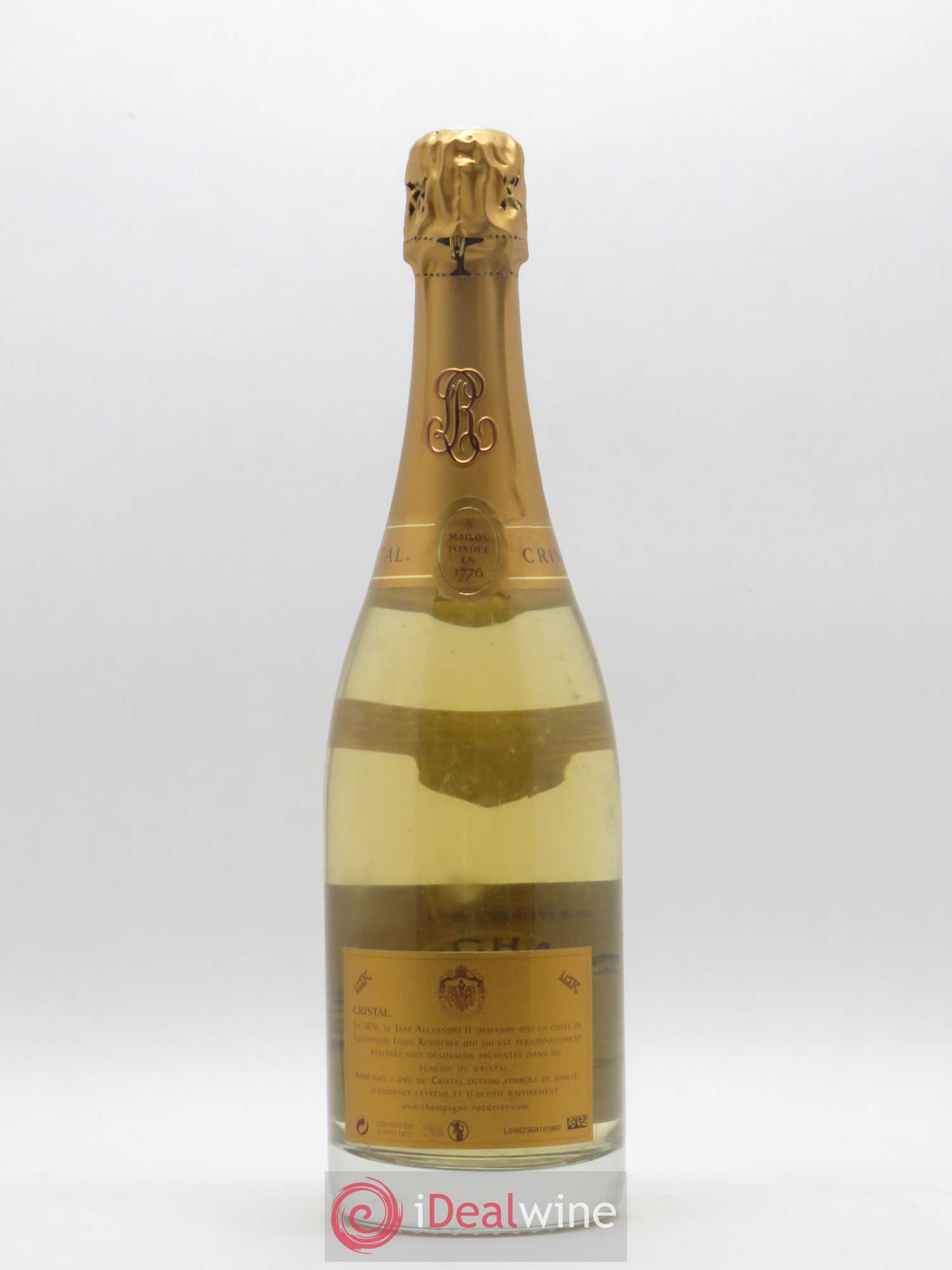 Cristal Louis Roederer 2004 - Lot de 1 bouteille - 1
