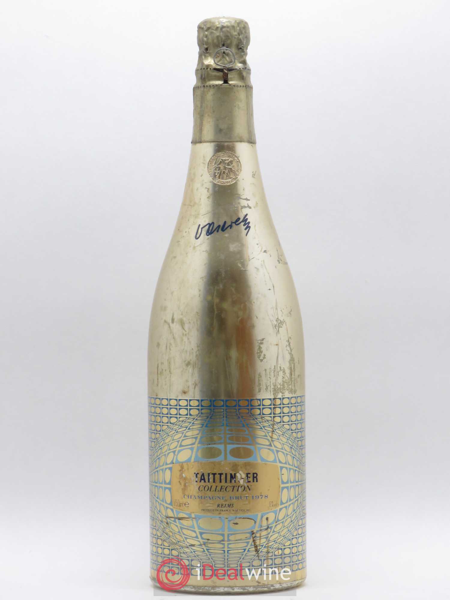 1978 - Collection Vasarely Taittinger 1978 - Lot de 1 bouteille - 0