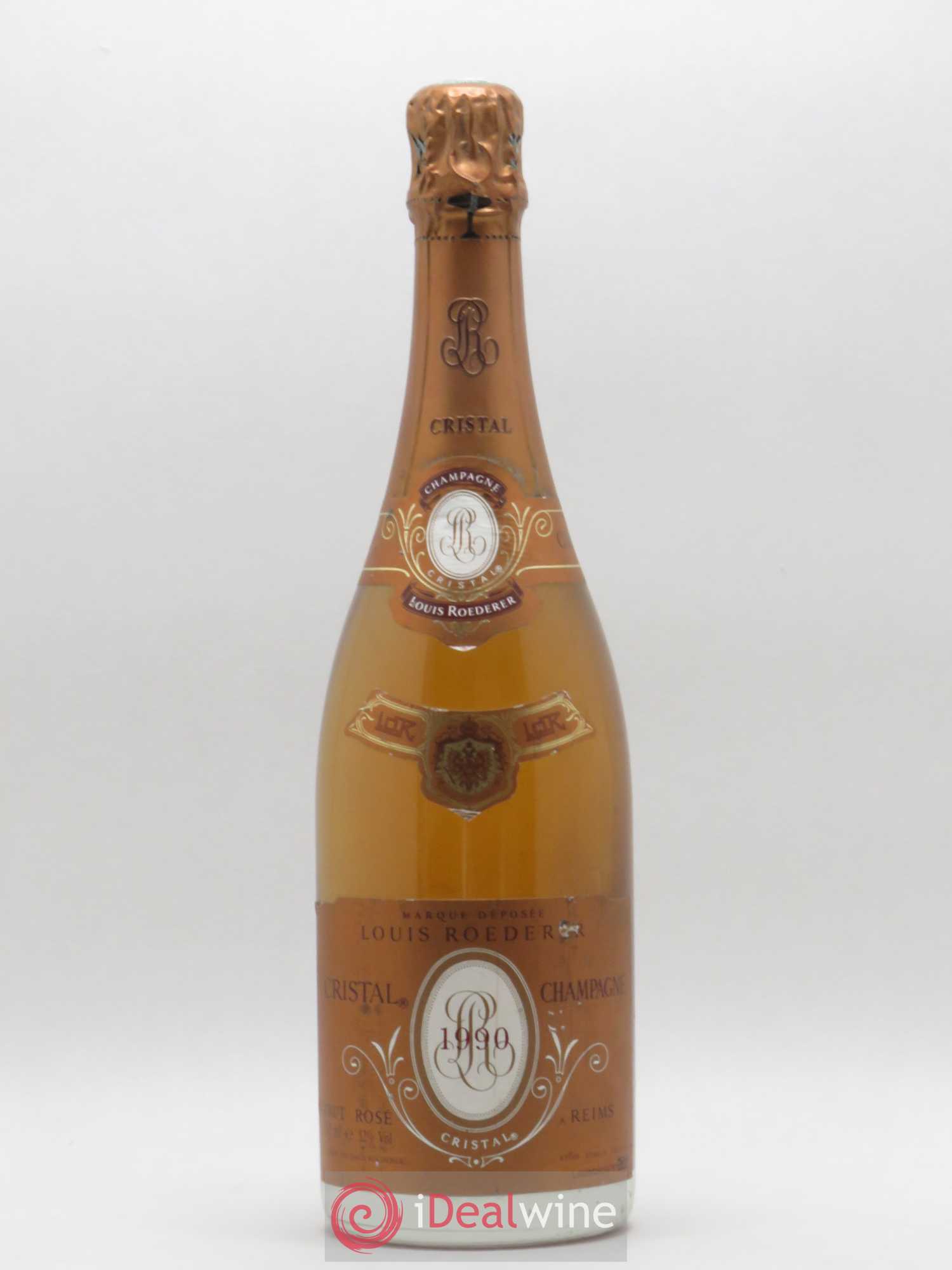 Cristal Louis Roederer Rosé 1990 - Lot de 1 bouteille - 0