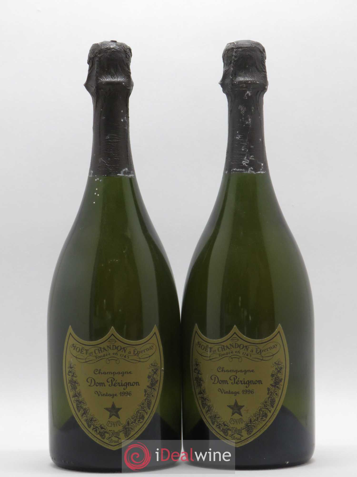 Brut Dom Pérignon 1996 - Lot de 2 bouteilles - 0