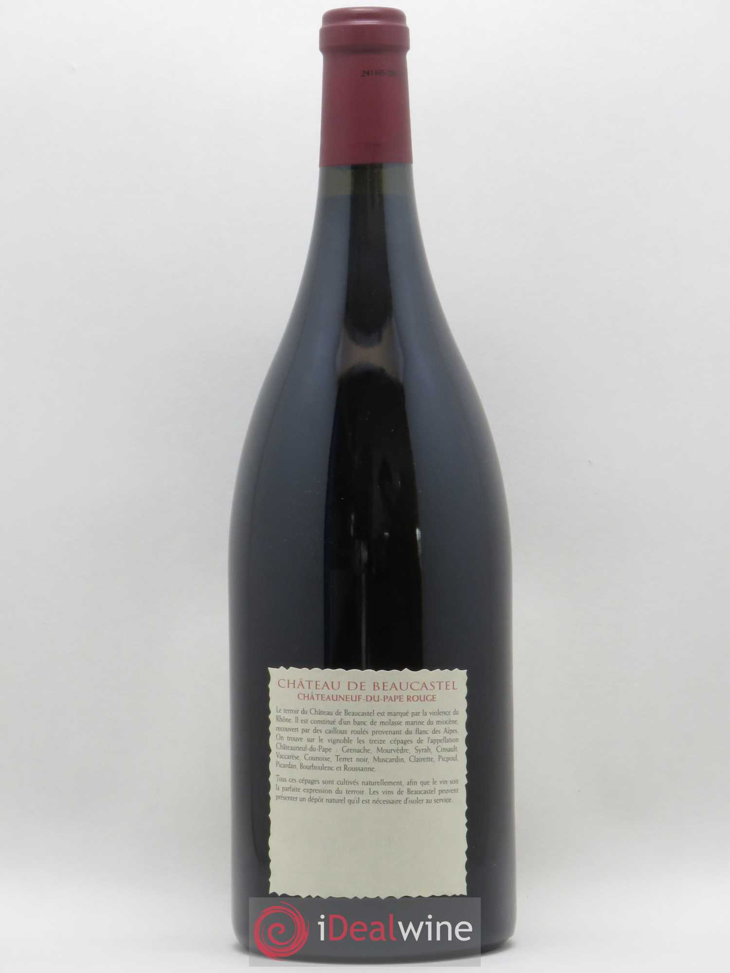 Châteauneuf-du-Pape Château de Beaucastel Famille Perrin 2003 - Lot de 1 magnum - 1
