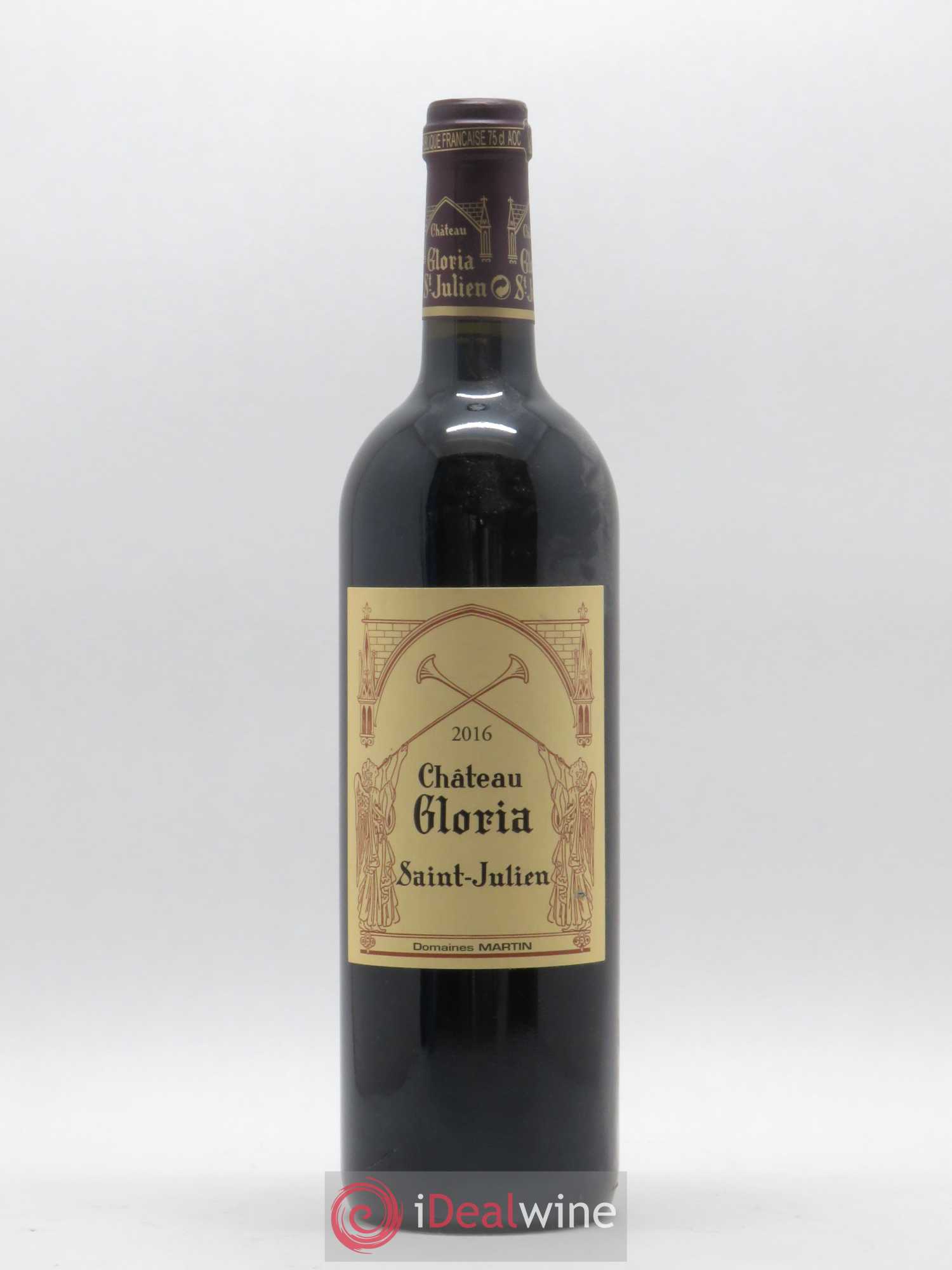 Château Gloria 2016 - Lot de 1 bouteille - 0