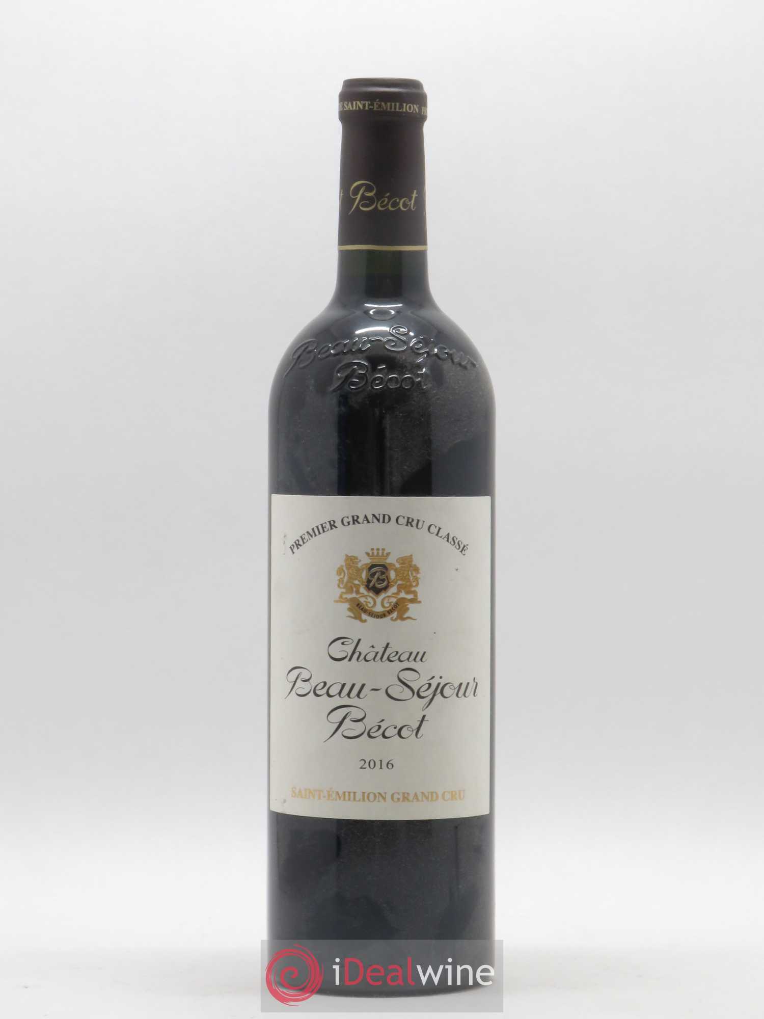 Château Beau-Séjour Bécot 1er Grand Cru Classé B 2016 - Lot de 1 bouteille - 0