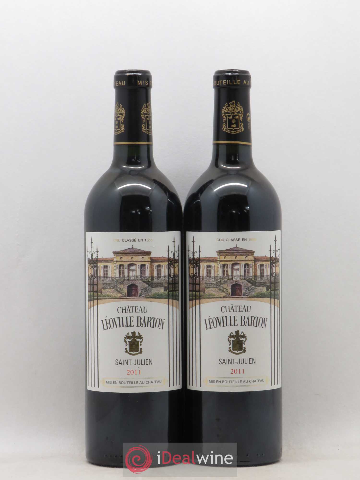 Château Léoville Barton 2ème Grand Cru Classé 2011 - Lot de 2 bouteilles - 0