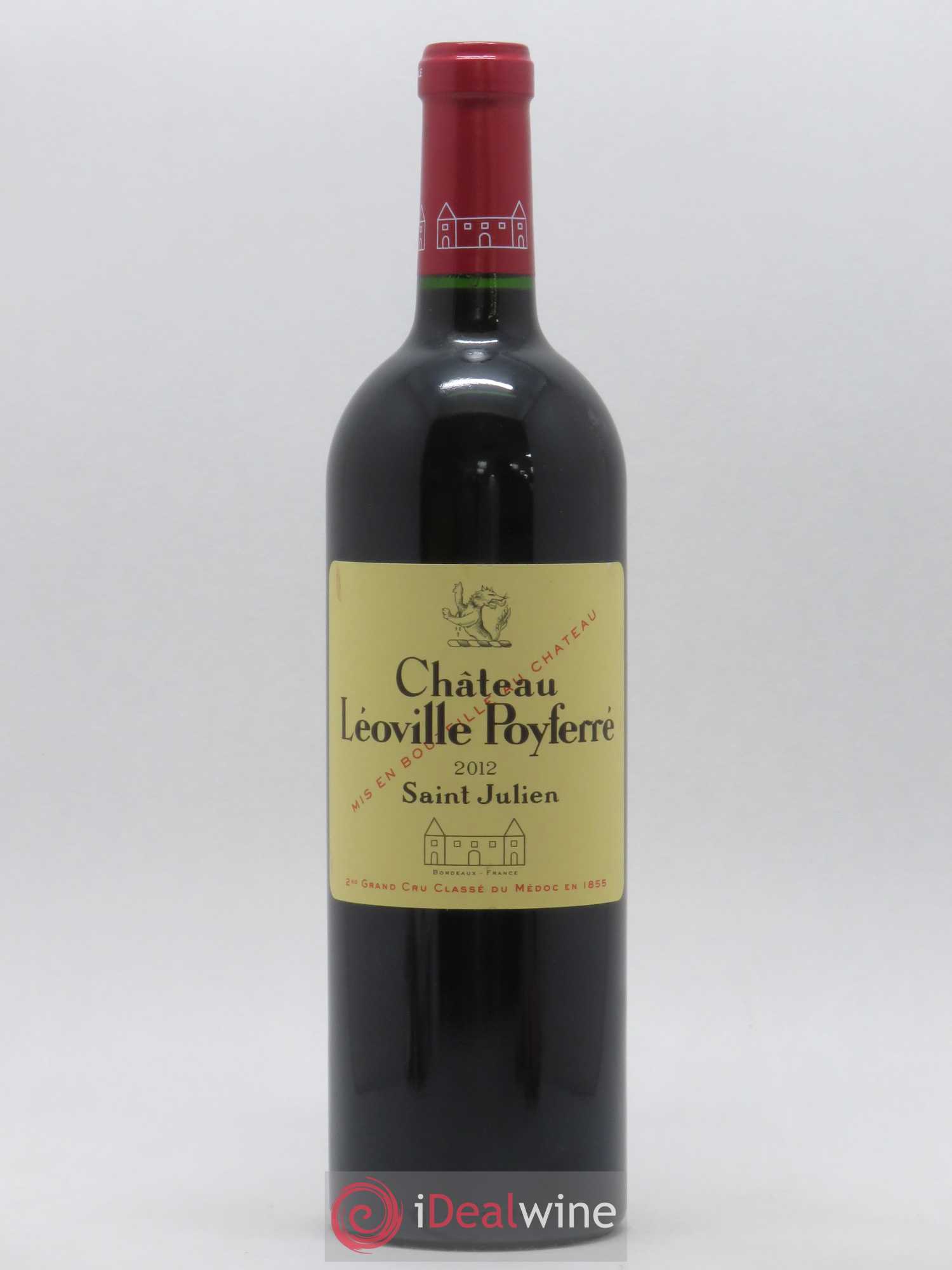 Château Léoville Poyferré 2ème Grand Cru Classé 2012 - Lot de 1 bouteille - 0
