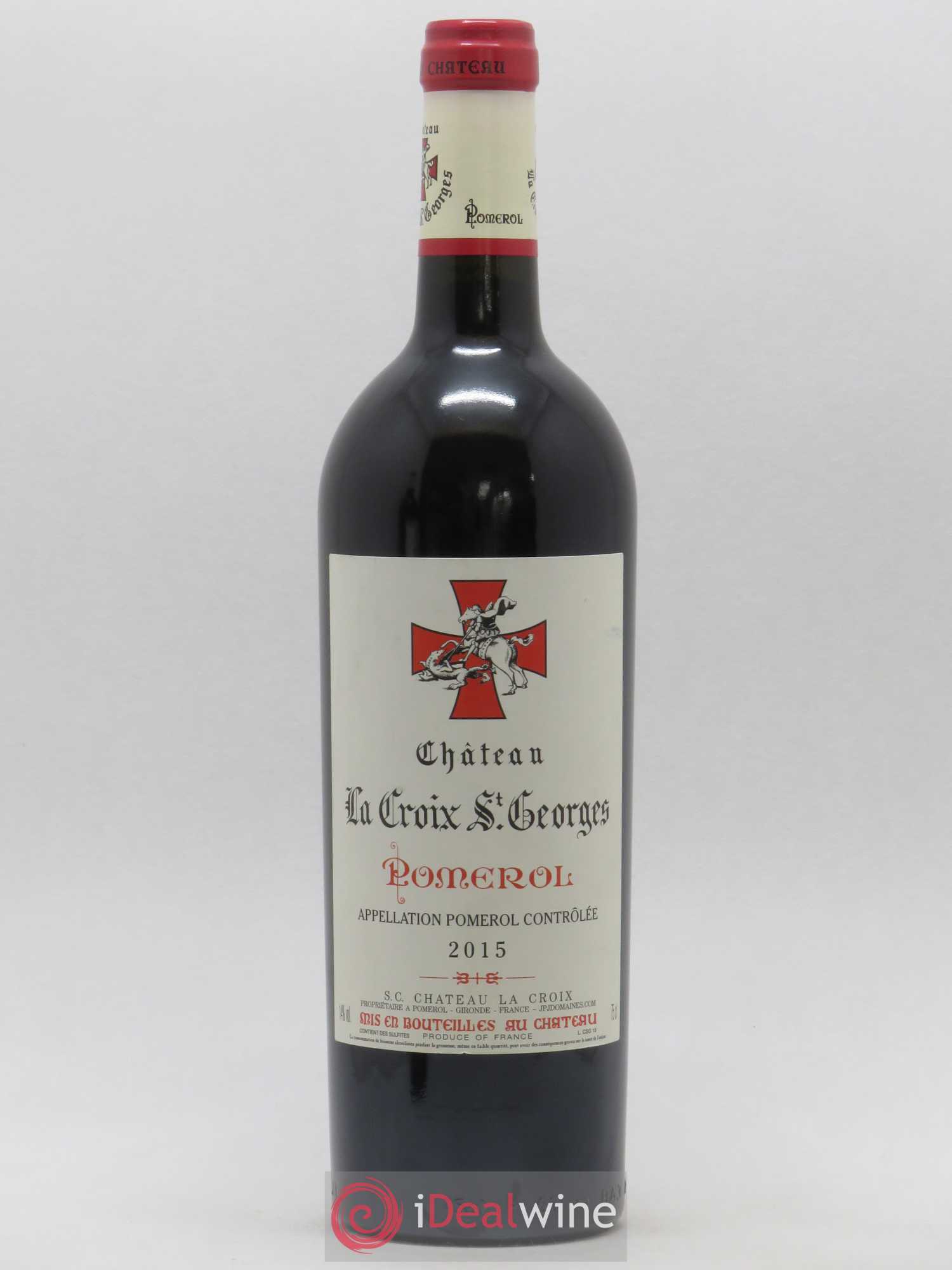 Château la Croix Saint-Georges 2015 - Lot de 1 bouteille - 0