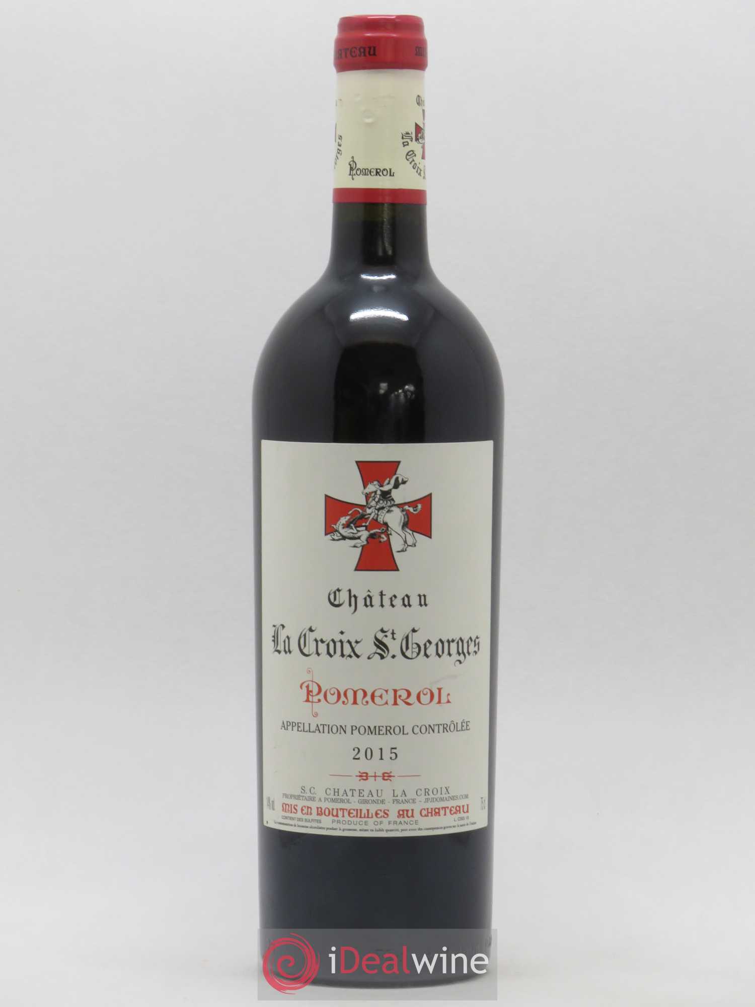 Château la Croix Saint-Georges 2015 - Lot de 1 bouteille - 0