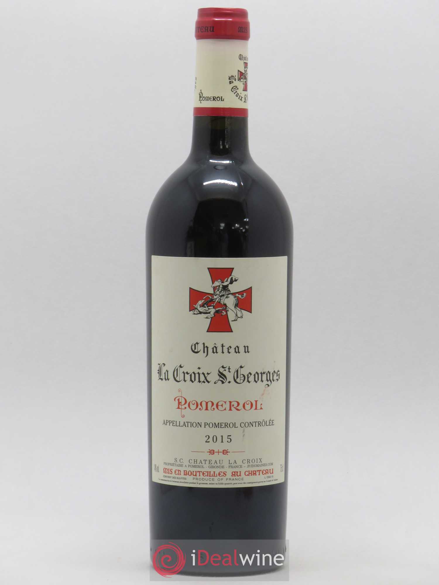 Château la Croix Saint-Georges 2015 - Lot de 1 bouteille - 0