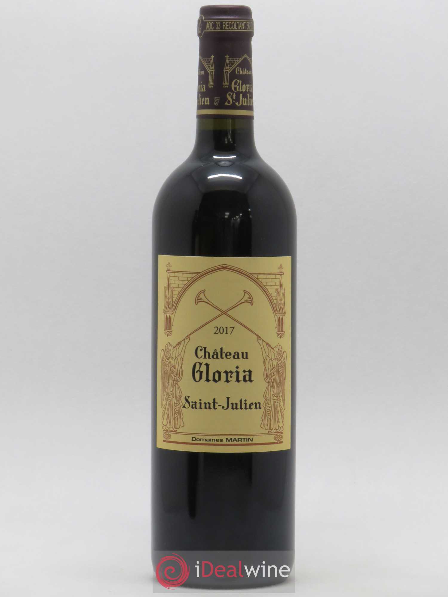 Château Gloria 2017 - Lot de 1 bouteille - 0