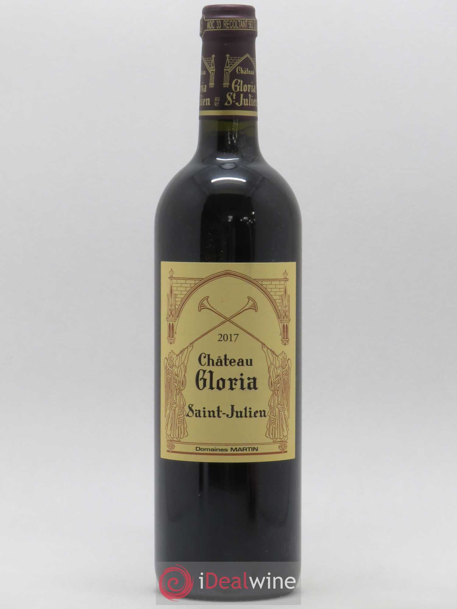 Château Gloria 2017 - Lot de 1 bouteille - 0
