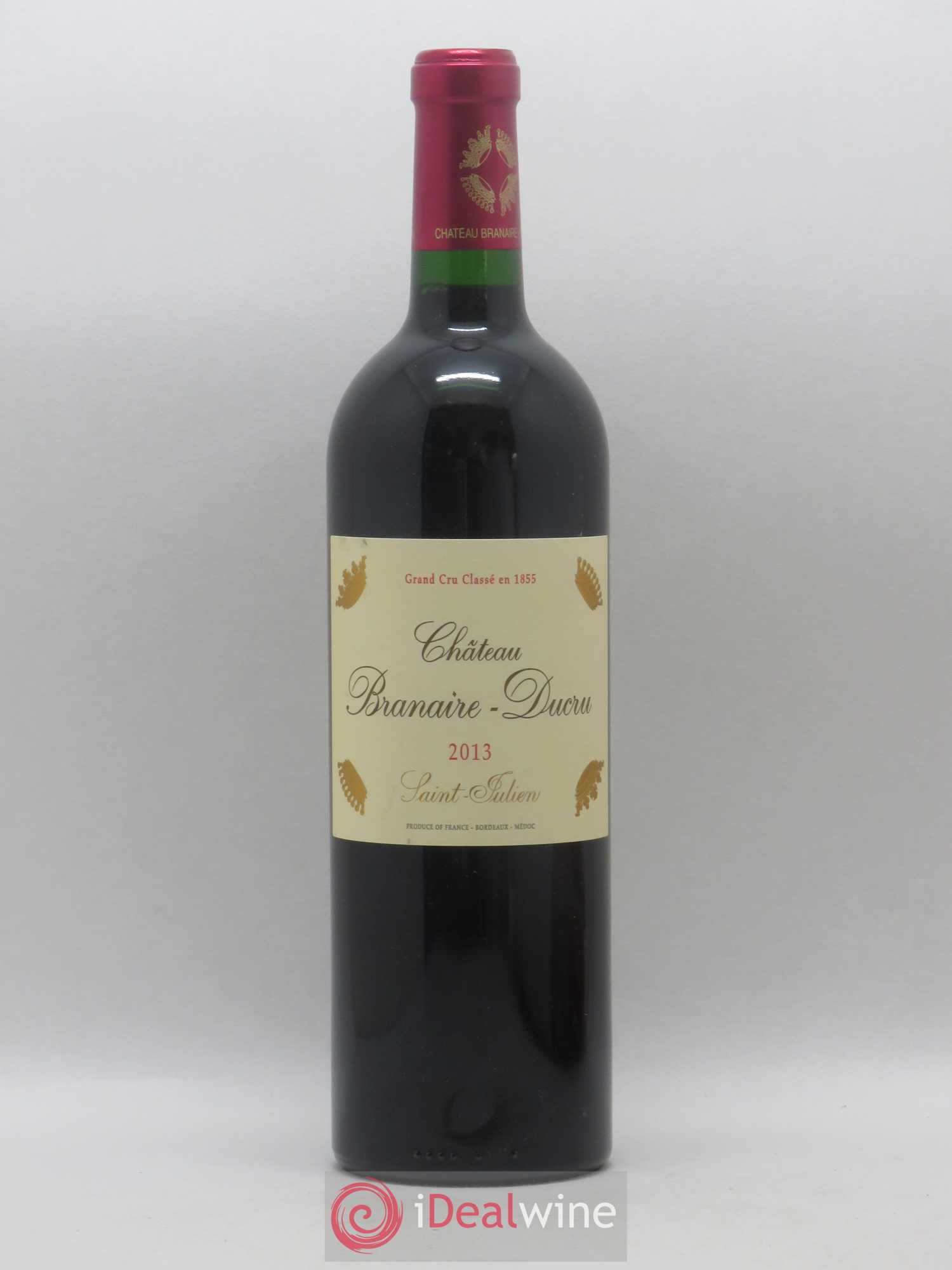 Château Branaire Ducru 4ème Grand Cru Classé 2013 - Lot de 1 bouteille - 0