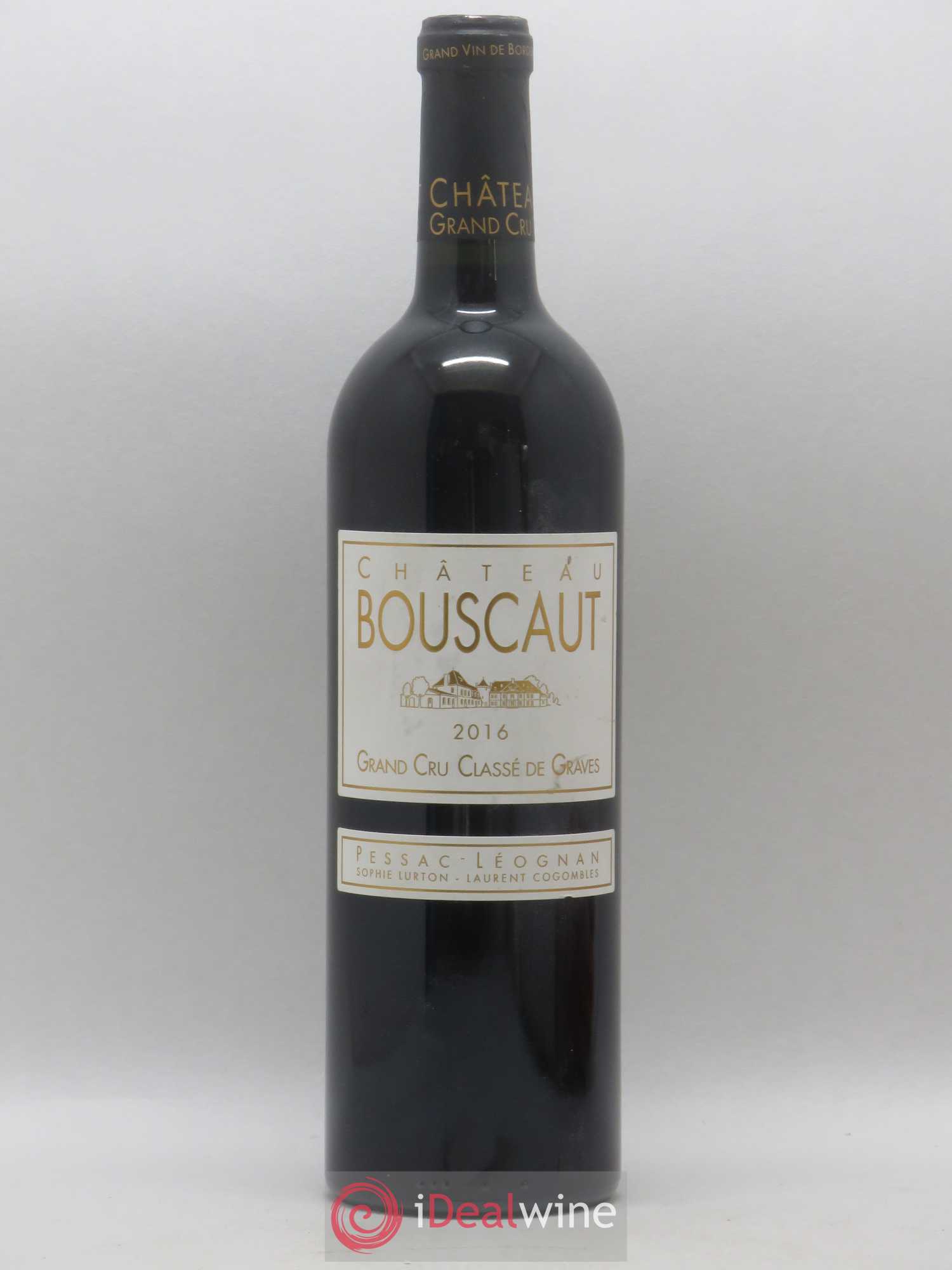 Château Bouscaut Cru Classé de Graves 2016 - Lot de 1 bouteille - 0