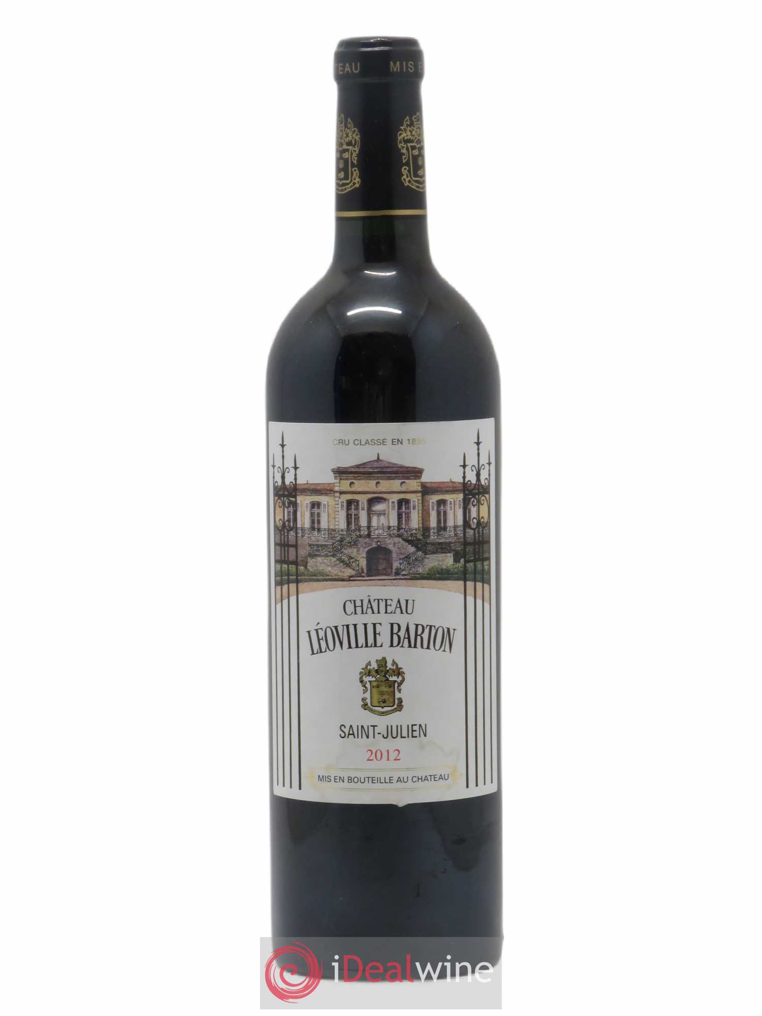 Château Léoville Barton 2ème Grand Cru Classé 2012 - Lot de 1 bouteille - 0