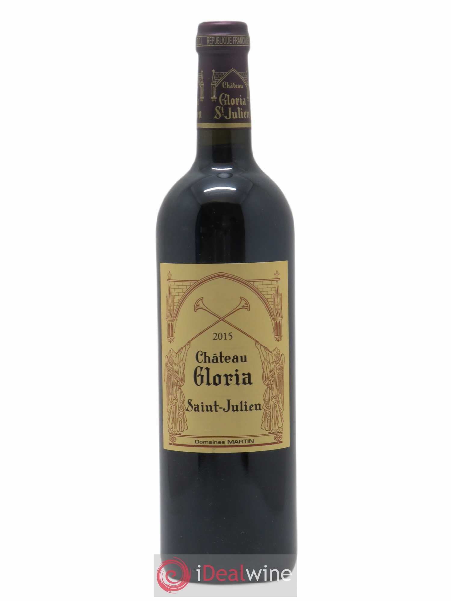 Château Gloria 2015 - Lot de 1 bouteille - 0