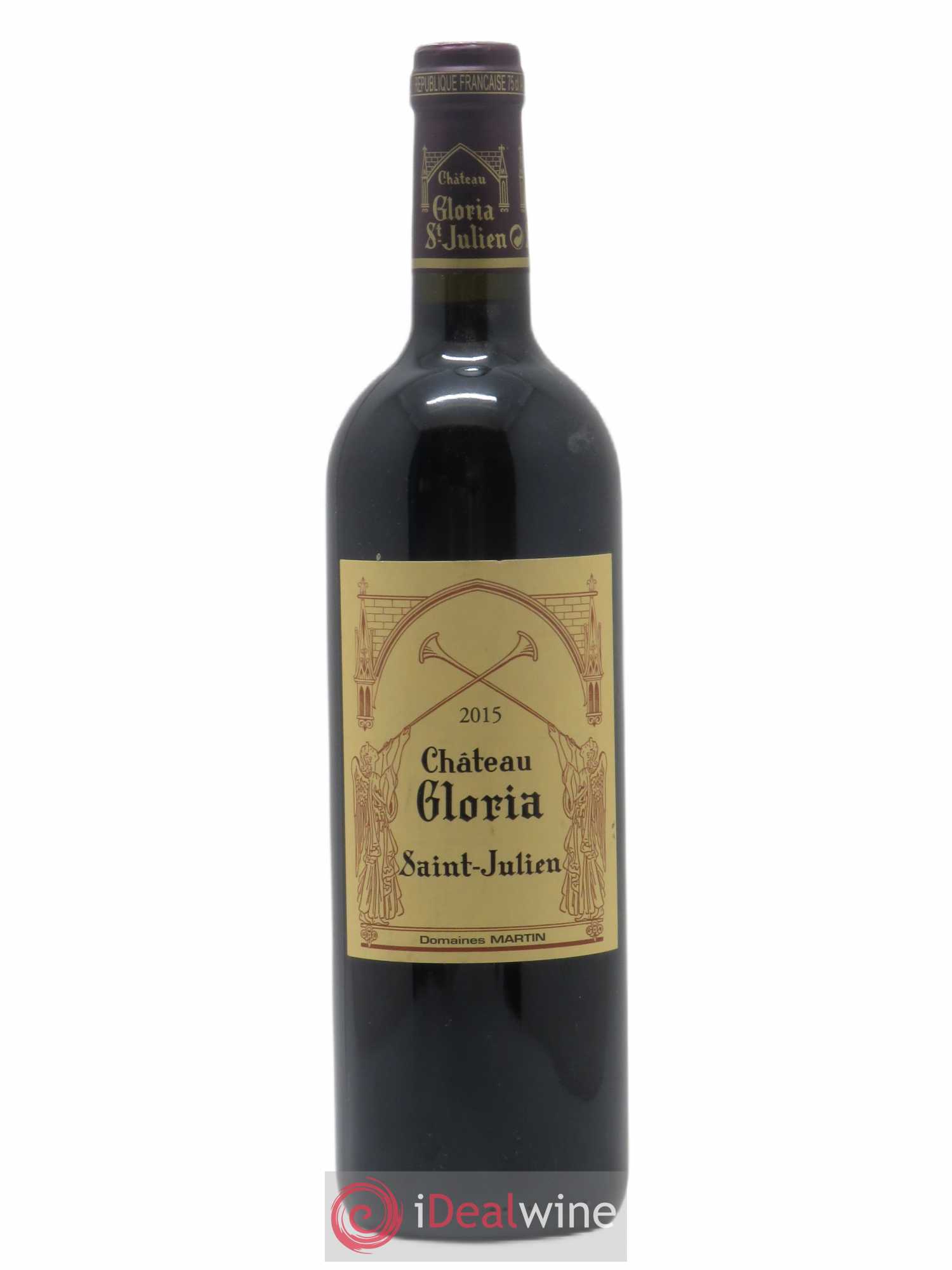 Château Gloria 2015 - Lot de 1 bouteille - 0