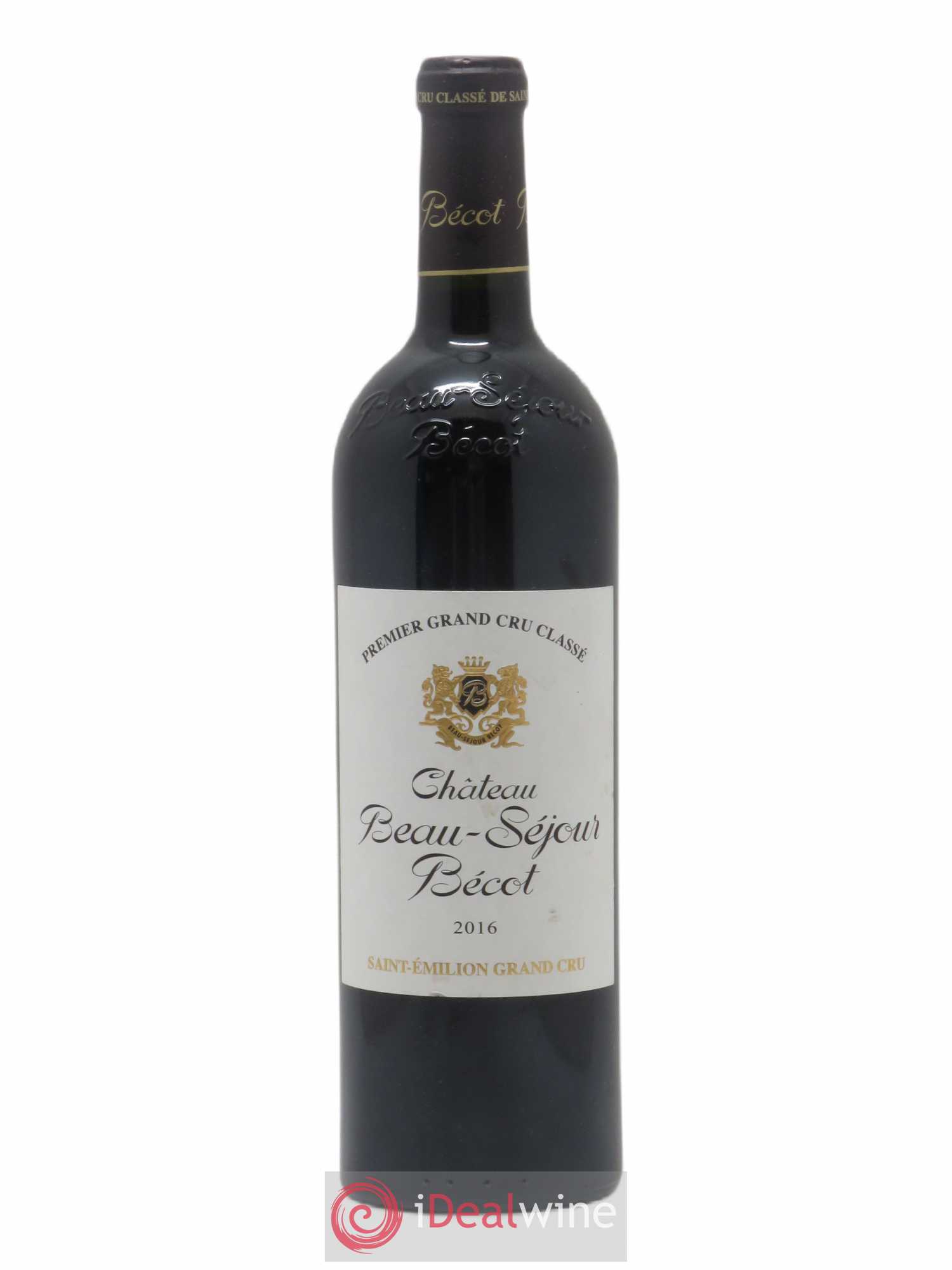 Château Beau-Séjour Bécot 1er Grand Cru Classé B 2016 - Lot de 1 bouteille - 0