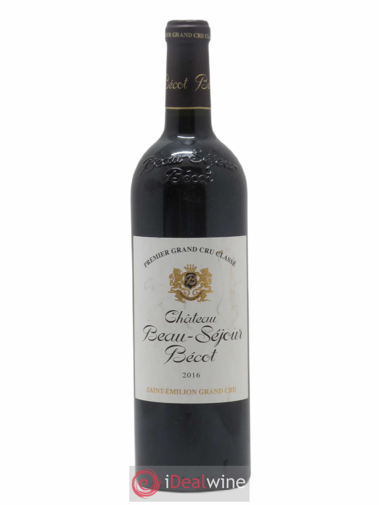 Château Beau-Séjour Bécot 1er Grand Cru Classé B 2016 - Lot de 1 bouteille - 0
