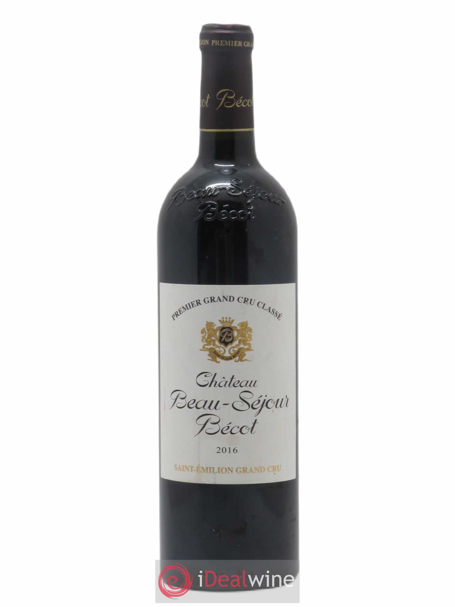 Château Beau-Séjour Bécot 1er Grand Cru Classé B 2016 - Posten von 1 Flasche - 0