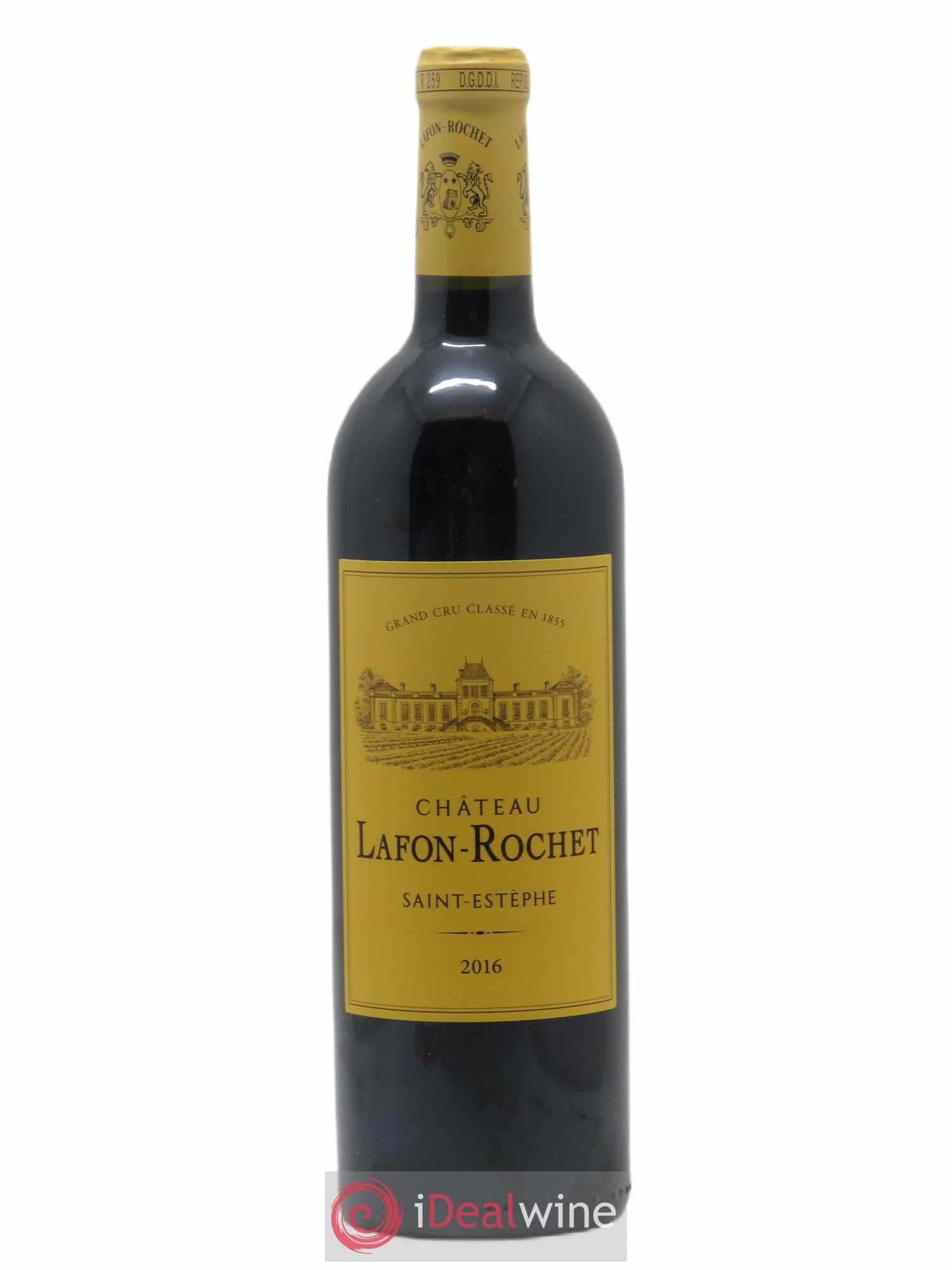 Château Lafon Rochet 4ème Grand Cru Classé 2016 - Lot de 1 bouteille - 0
