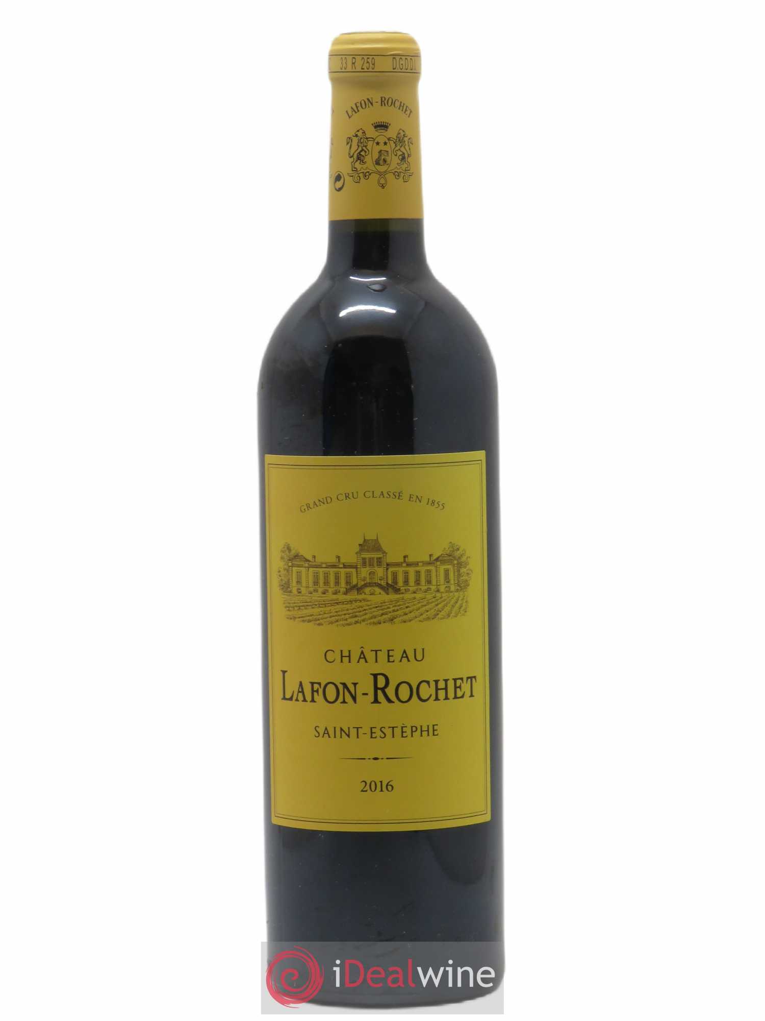 Château Lafon Rochet 4ème Grand Cru Classé 2016 - Lot de 1 bouteille - 0