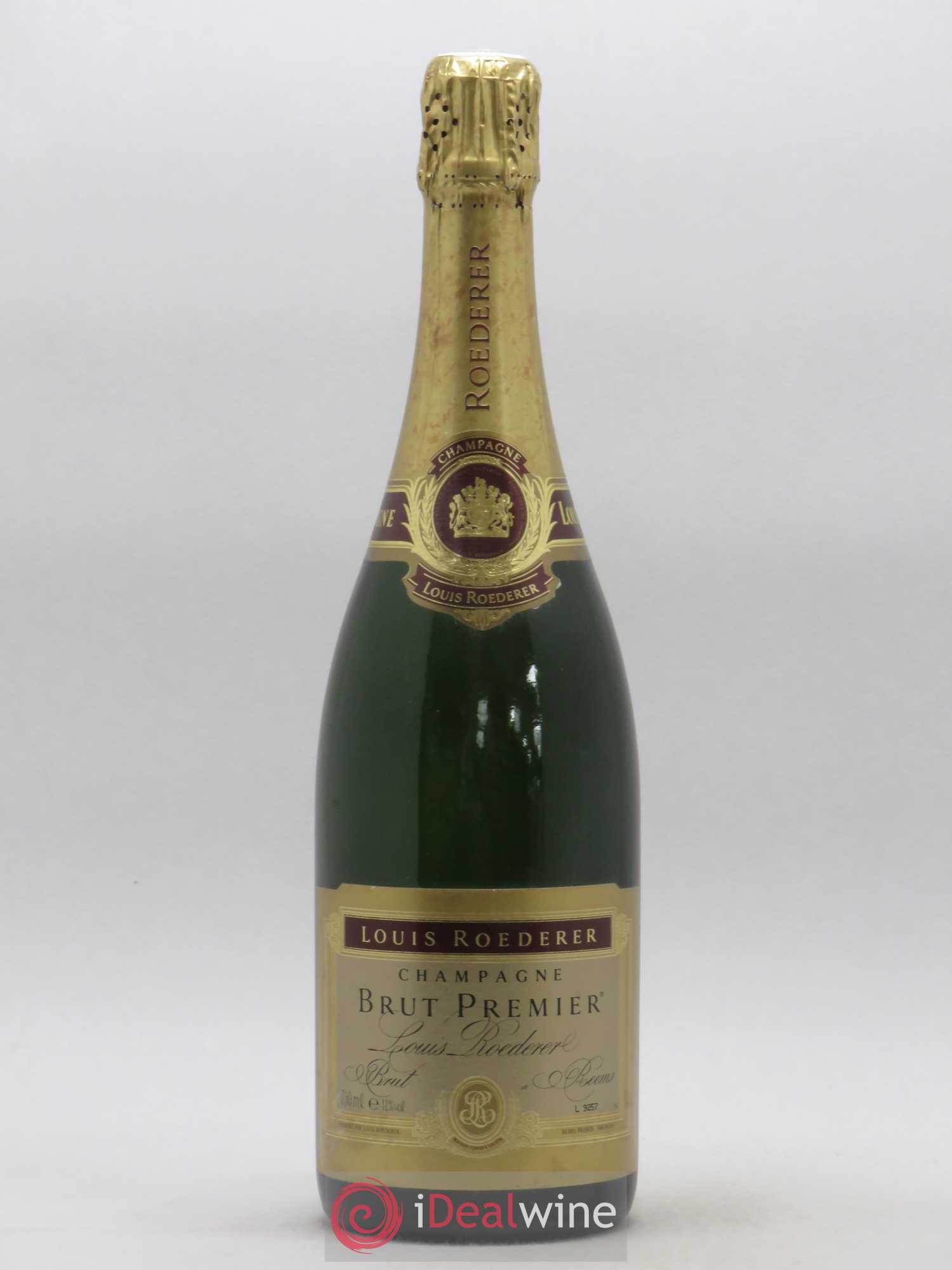 Millésimé Brut Louis Roederer - Lot de 1 bouteille - 0