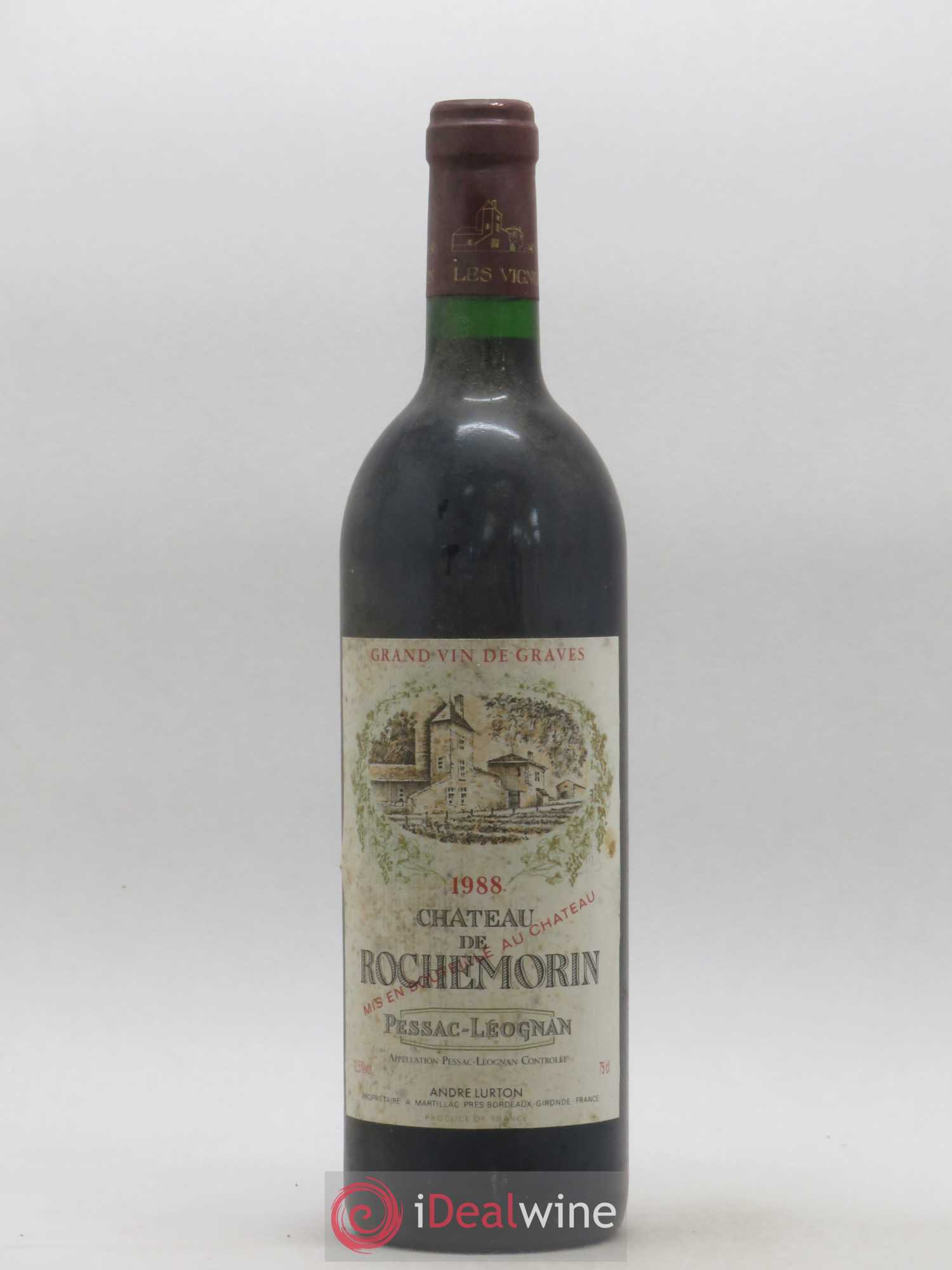 Château de Rochemorin 1988 - Posten von 1 Flasche - 0