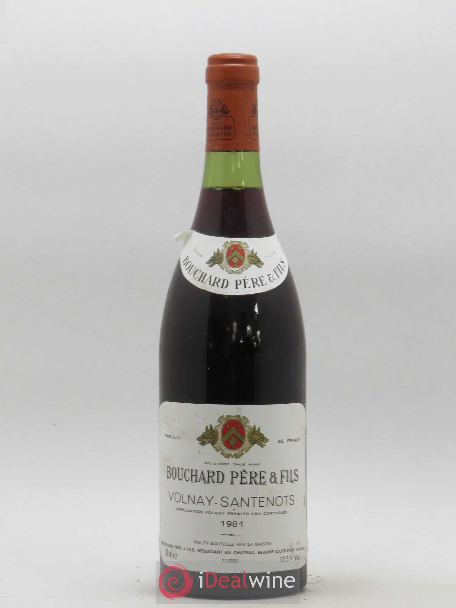 Volnay 1er Cru Santenots Bouchard Père et Fils 1981 - Posten von 1 Flasche - 0