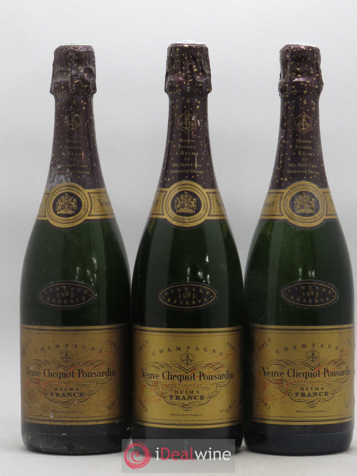 1983 Veuve Clicquot Ponsardin シャンパン