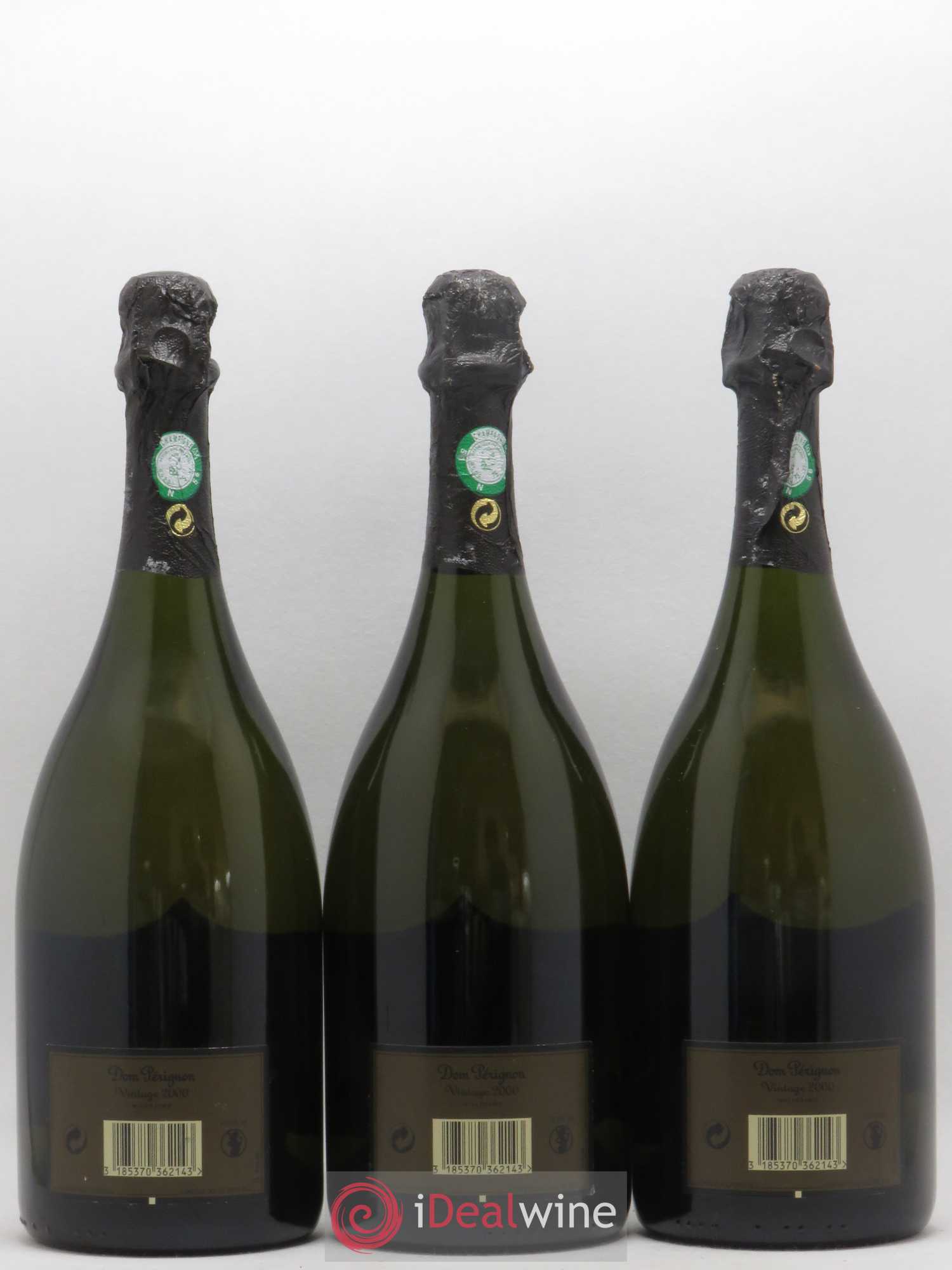 Brut Dom Pérignon 2000 - Lot de 3 bouteilles - 1