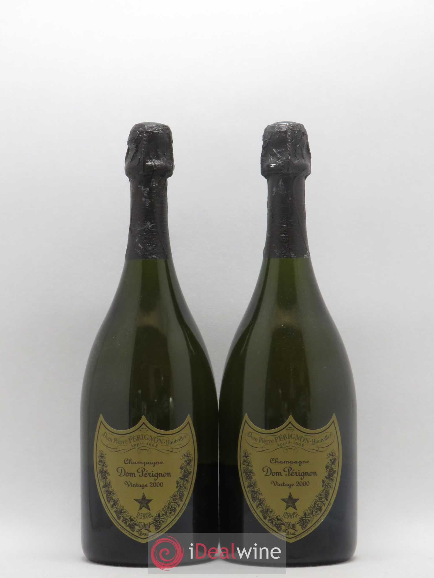 Brut Dom Pérignon 2000 - Lot de 2 bouteilles - 0
