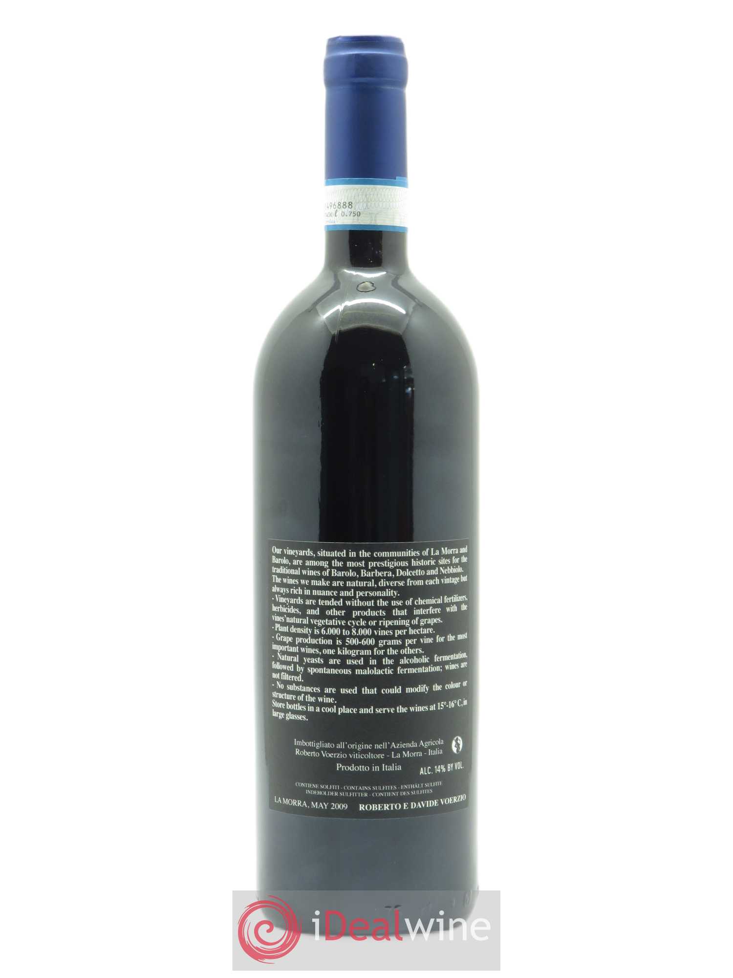 Barbera d'Alba DOC Cerreto Roberto Voerzio 2018 - Lot de 1 bouteille - 1