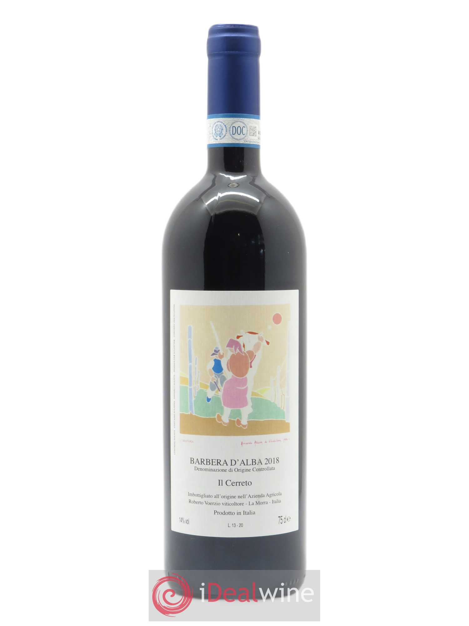 Barbera d'Alba DOC Cerreto Roberto Voerzio 2018 - Lot de 1 bouteille - 0