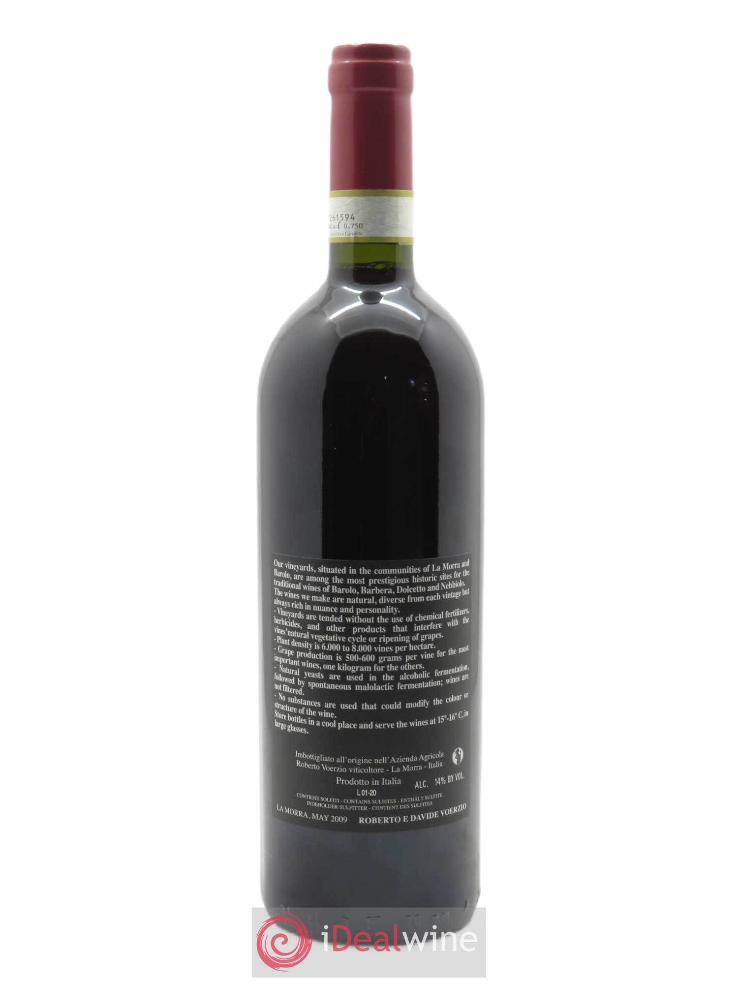 Barolo DOCG del Comune di la Morra Roberto Voerzio 2017 - Lot of 1 bottle - 1