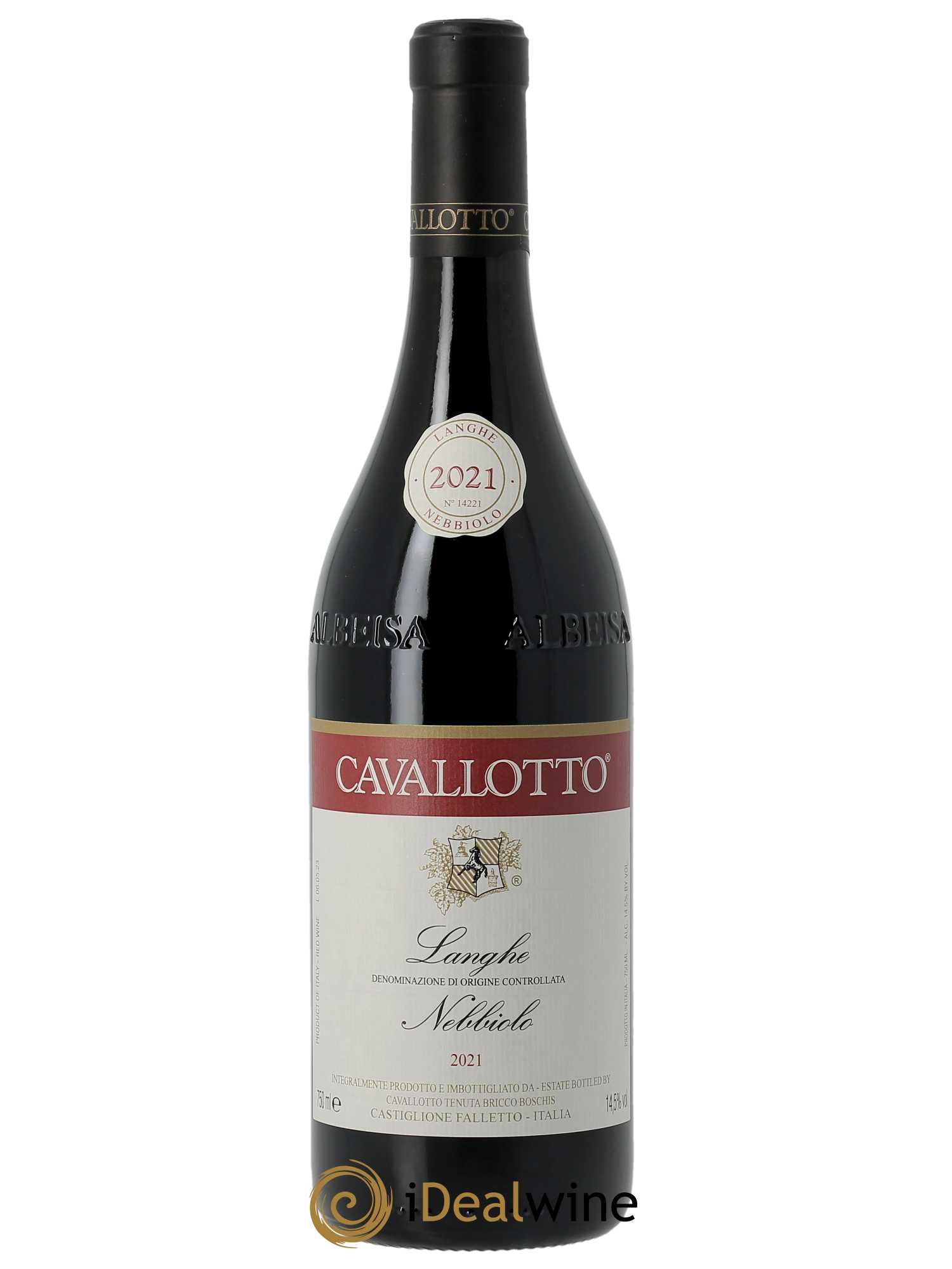 Langhe Nebbiolo DOC Cavallotto 2021 - Lot of 1 bottle - 0