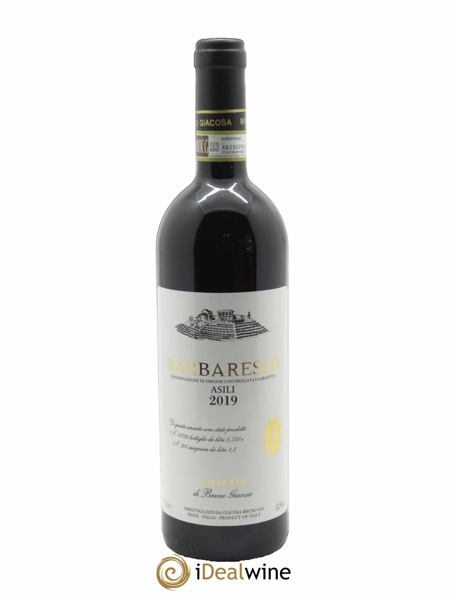 Barbaresco DOCG Asili Azienda Agricola Falletto di Bruno Giacosa 2019 - Lot of 1 bottle - 0