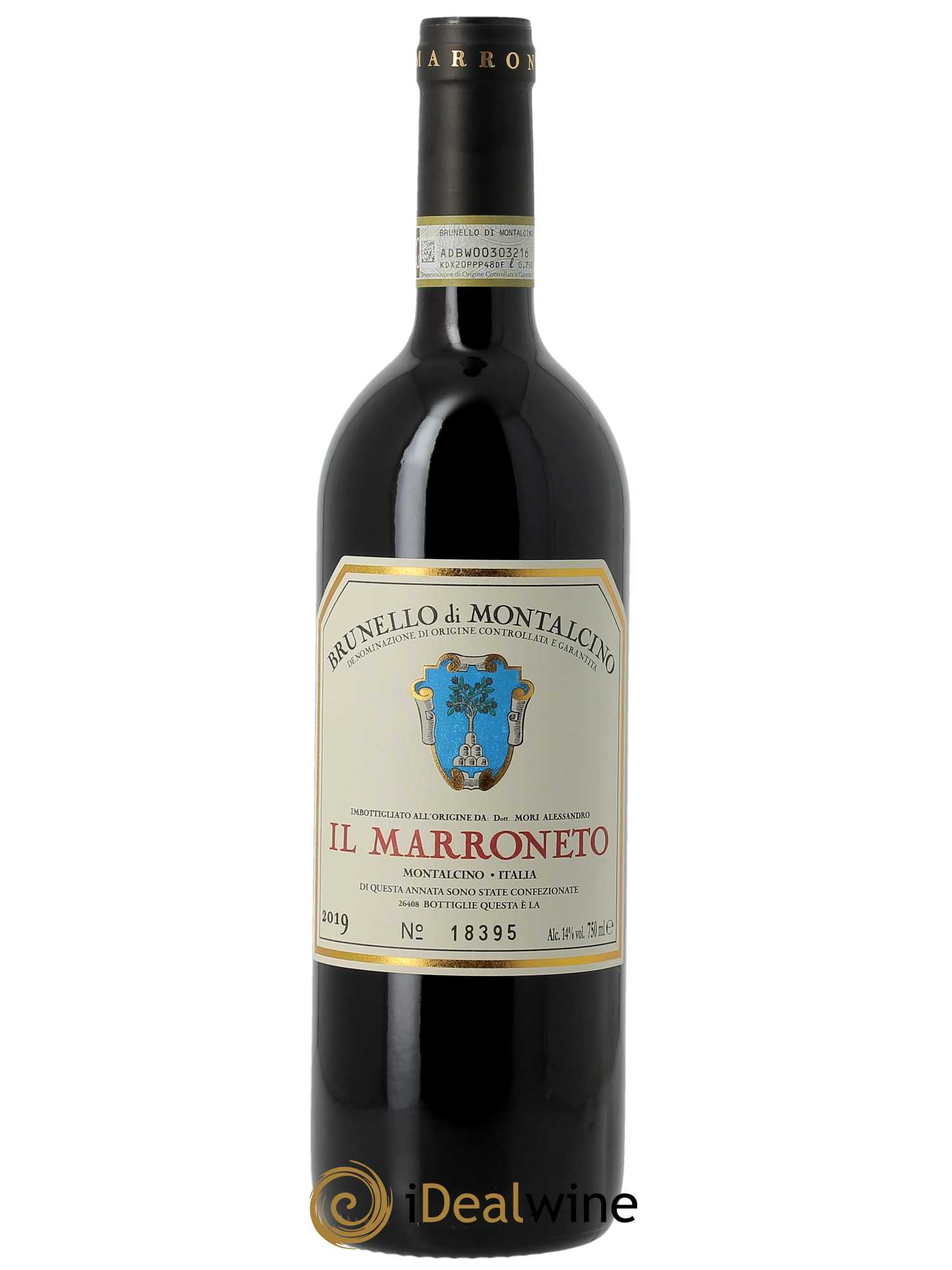 Brunello di Montalcino DOCG Il Marroneto 2019 - Lot of 1 bottle - 0