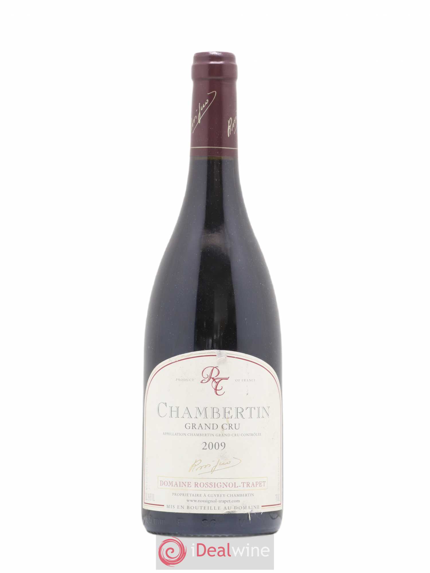 Chambertin Grand Cru Rossignol-Trapet (Domaine) 2009 - Lot de 1 bouteille - 0