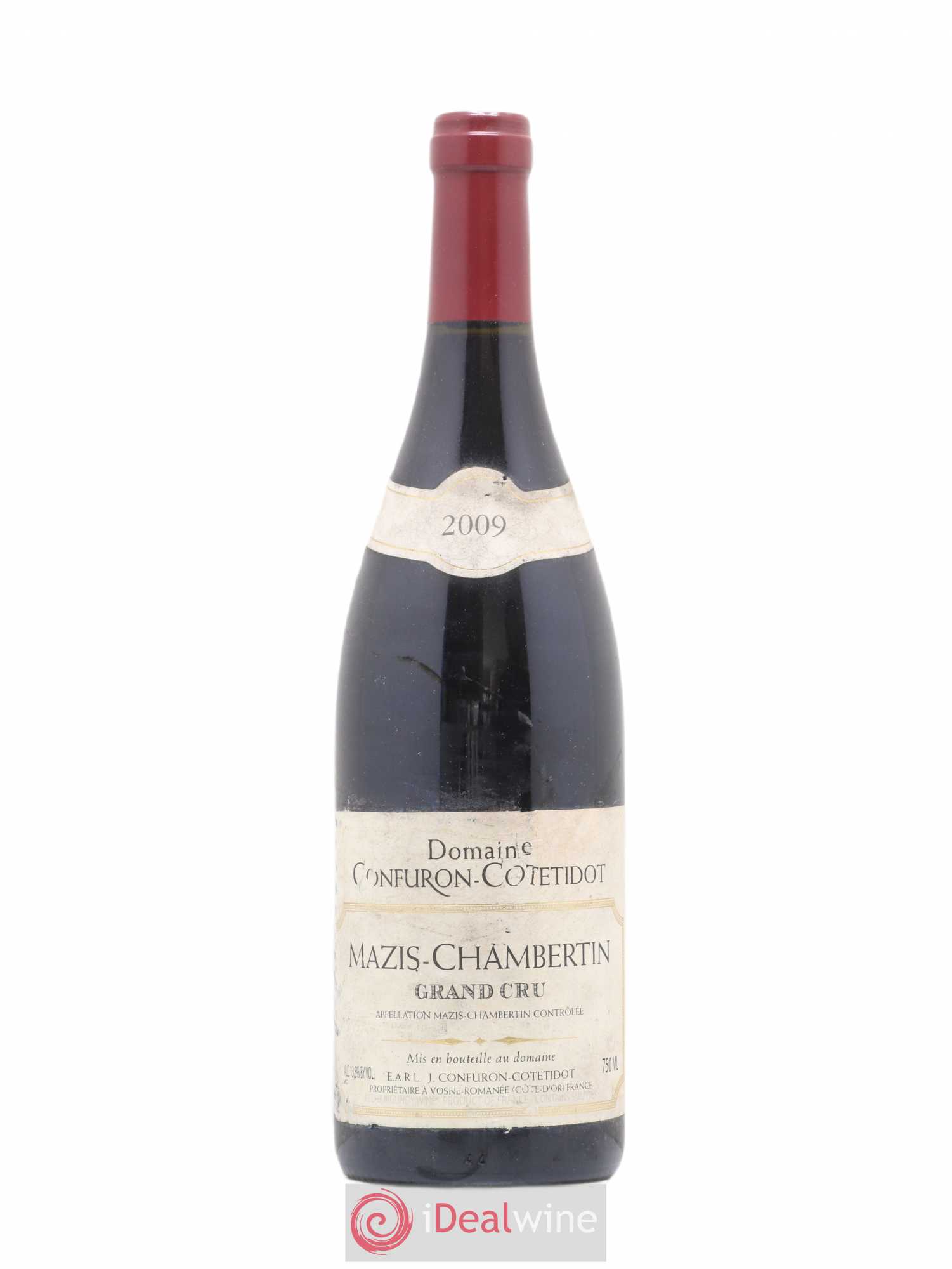 Mazis-Chambertin Grand Cru Confuron-Cotetidot 2009 - Lot de 1 bouteille - 0